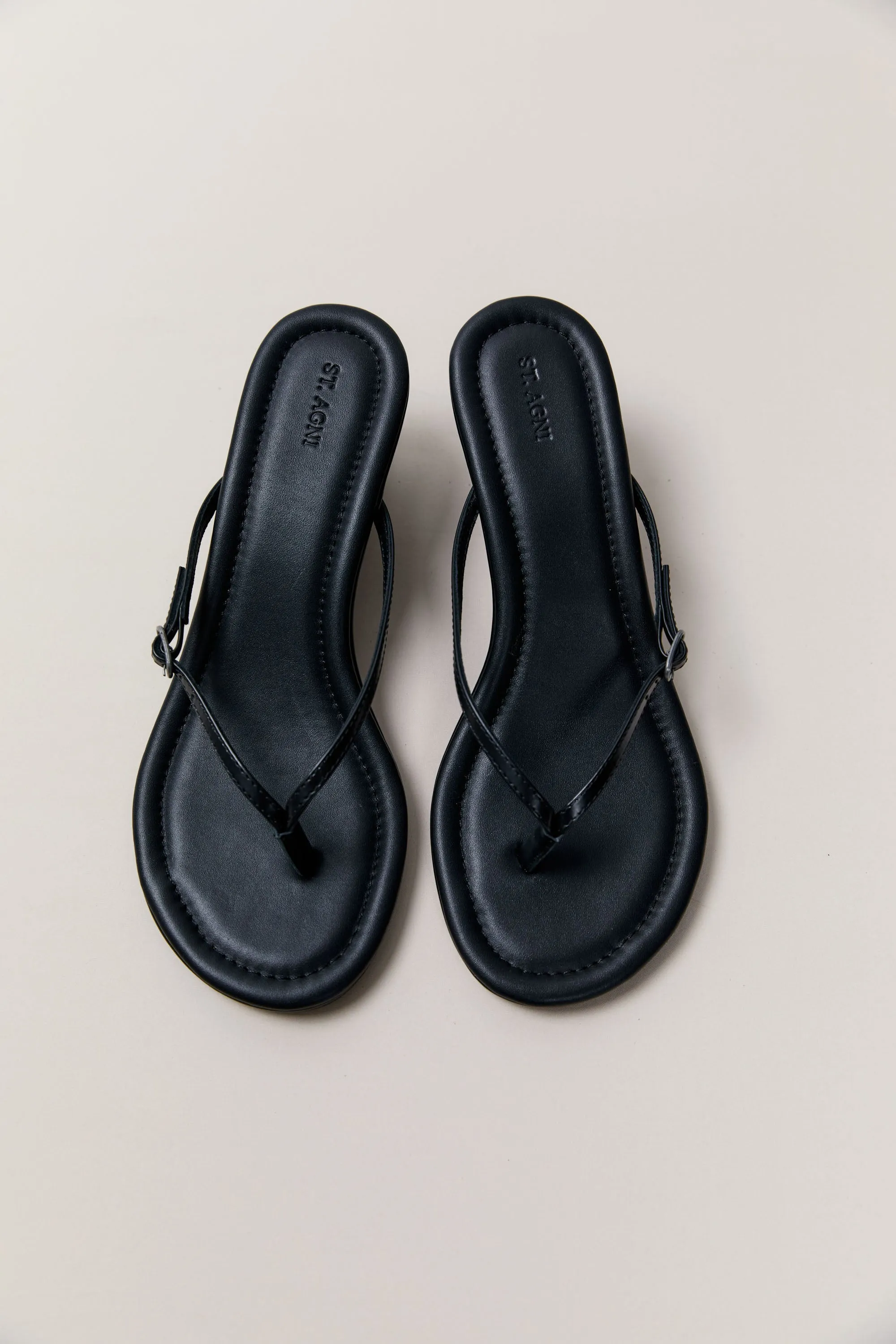 Petit Belt Thong Wedge - Black sold by St. Agni product image thumbnail 4