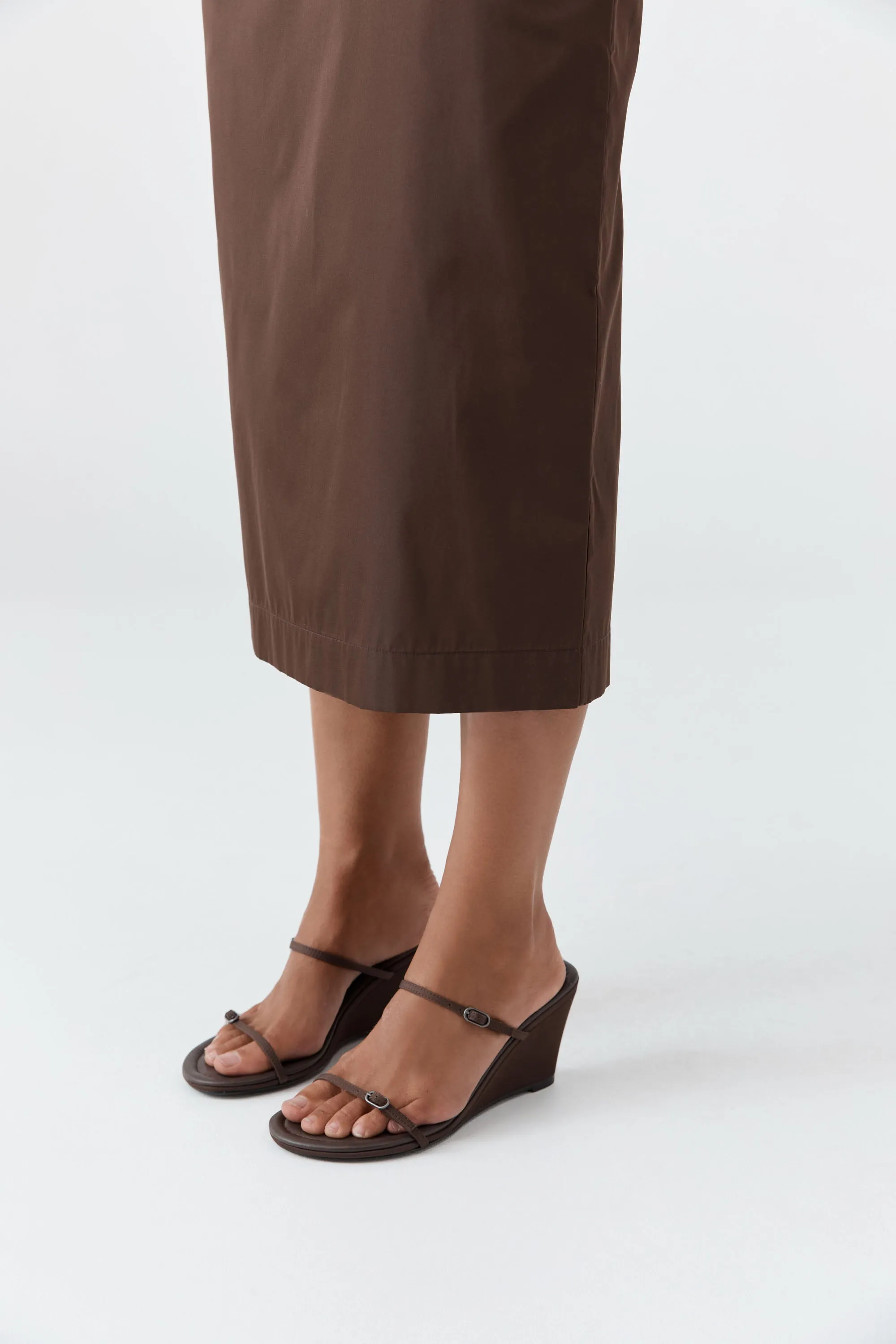 Petit Belt Detail Wedge - Mocha sold by St. Agni product image thumbnail 2