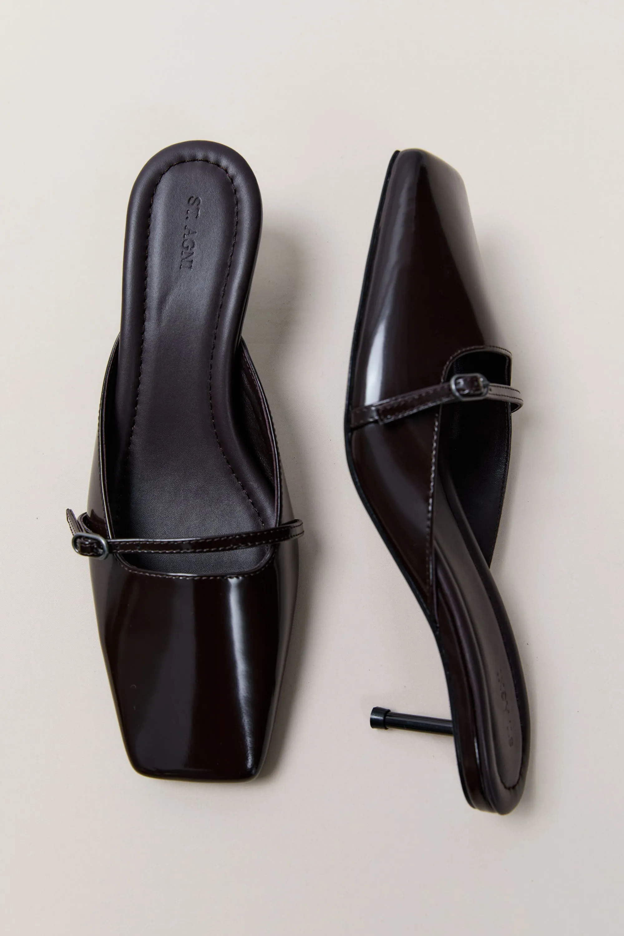 Plié Heel - Coffee sold by St. Agni product image thumbnail 4