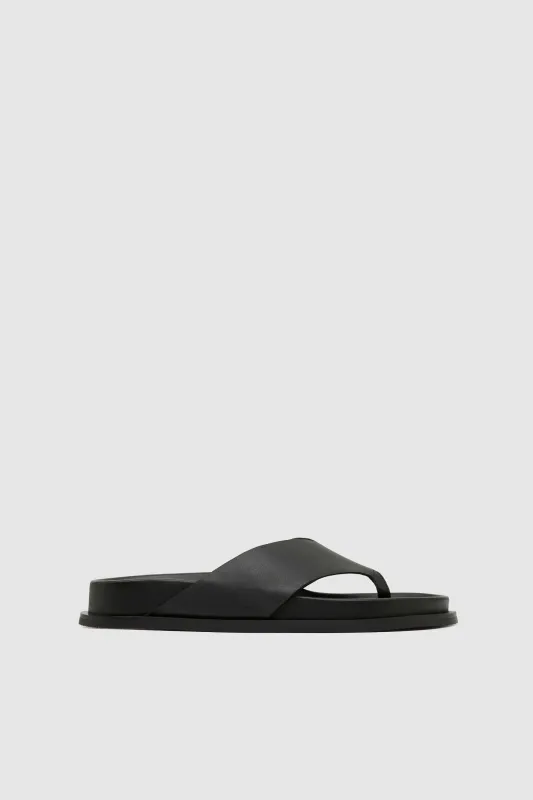 Classic Thong Slide - Black sold by St. Agni