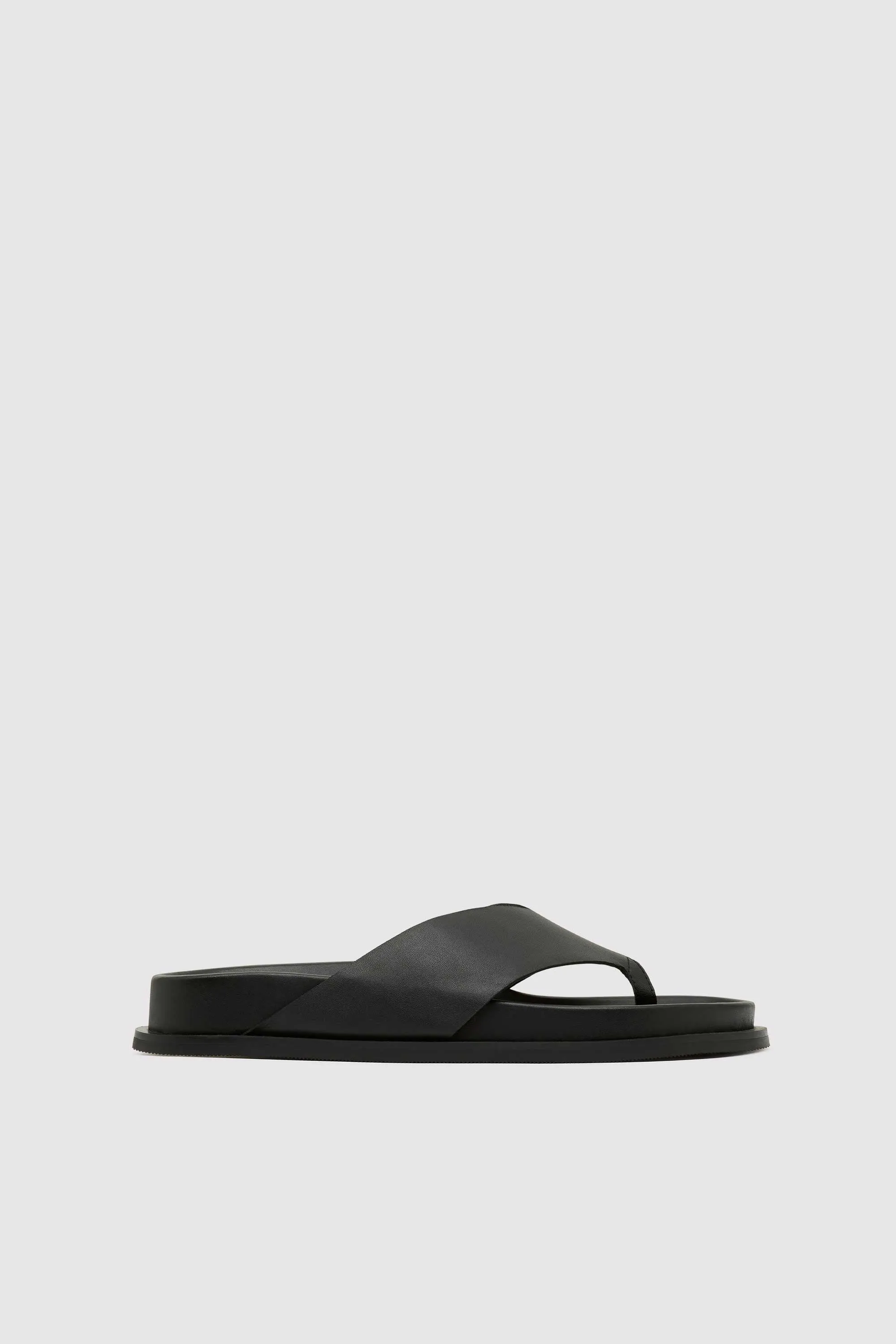 Classic Thong Slide - Black sold by St. Agni