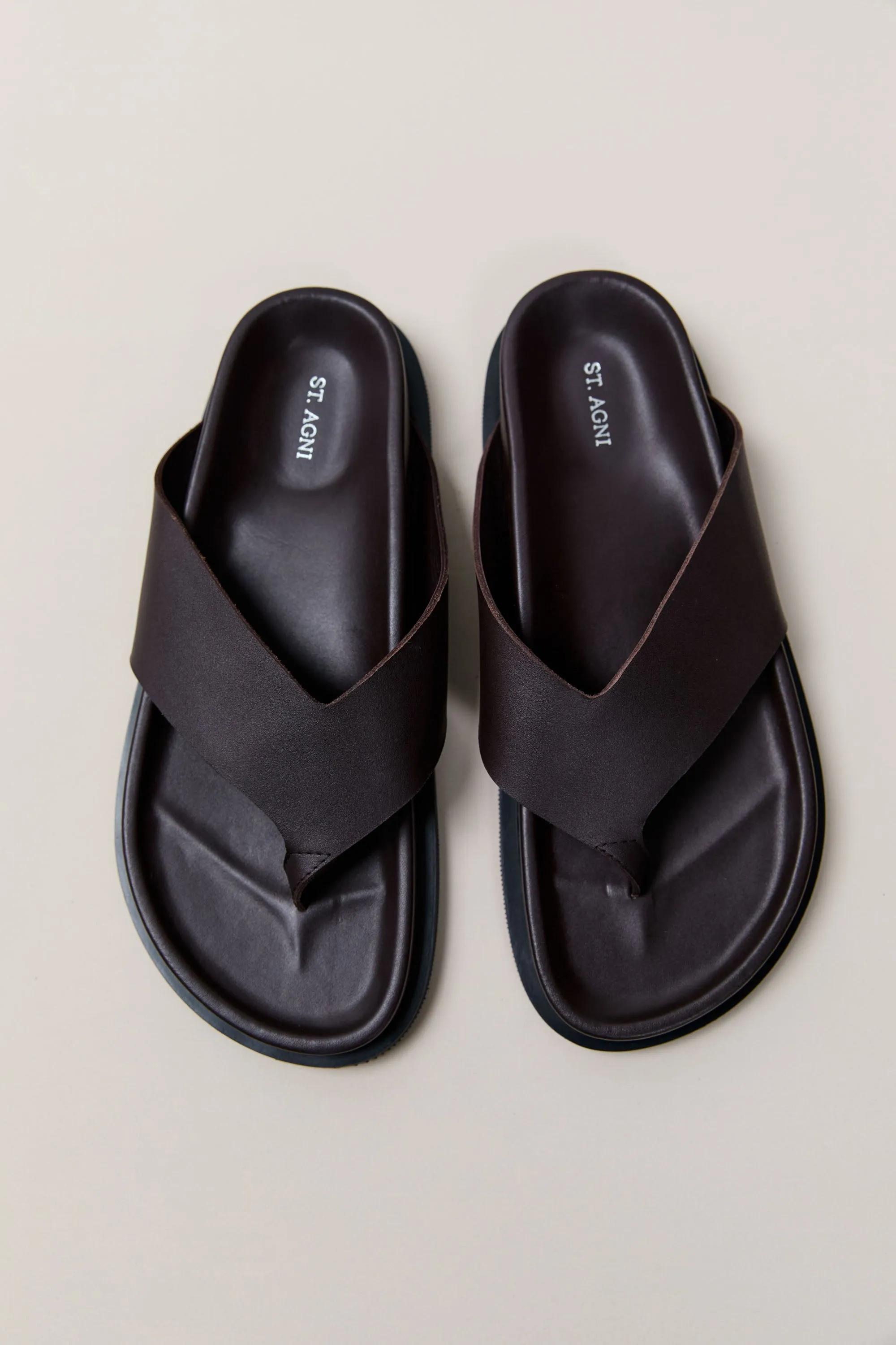 Classic Thong Slide - Black sold by St. Agni product image thumbnail 4