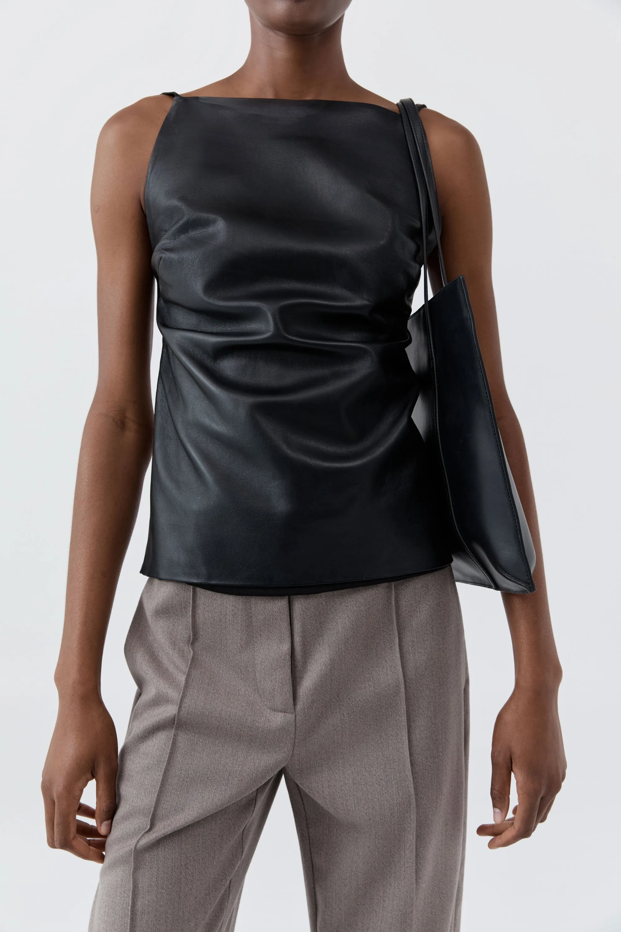 90s Messenger Tote - Black sold by St. Agni product image thumbnail 3