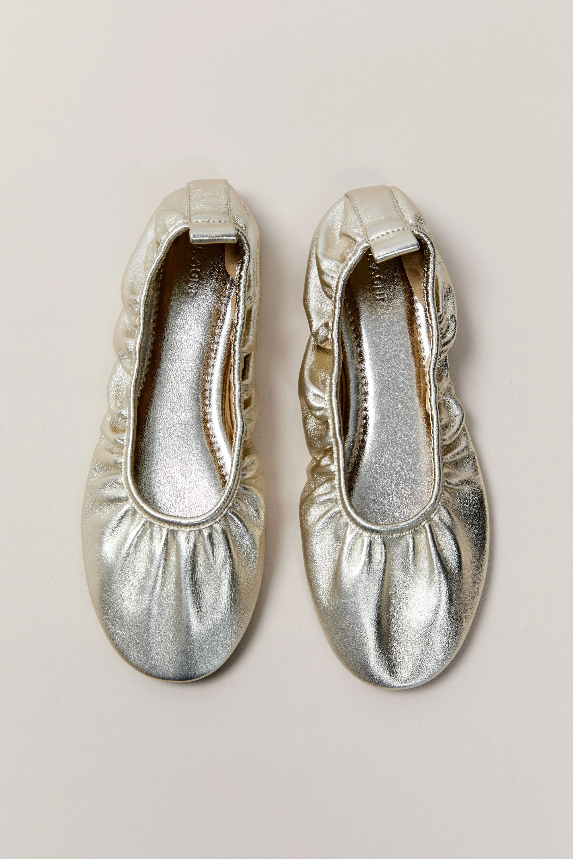Classic Ballet Flat - Soft Gold sold by St. Agni product image thumbnail 4