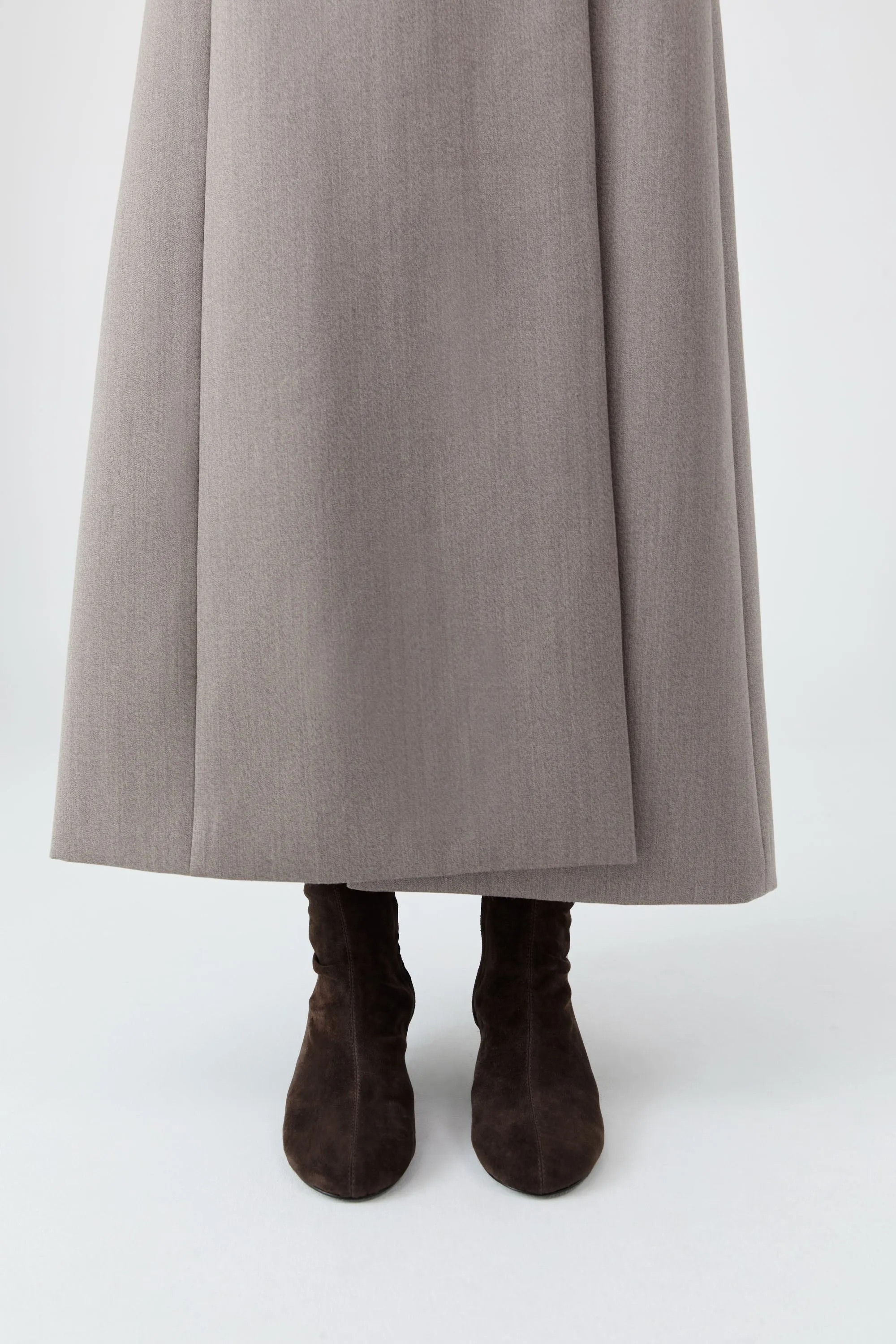 Suede Ballet Boot - Coffee sold by St. Agni product image thumbnail 3