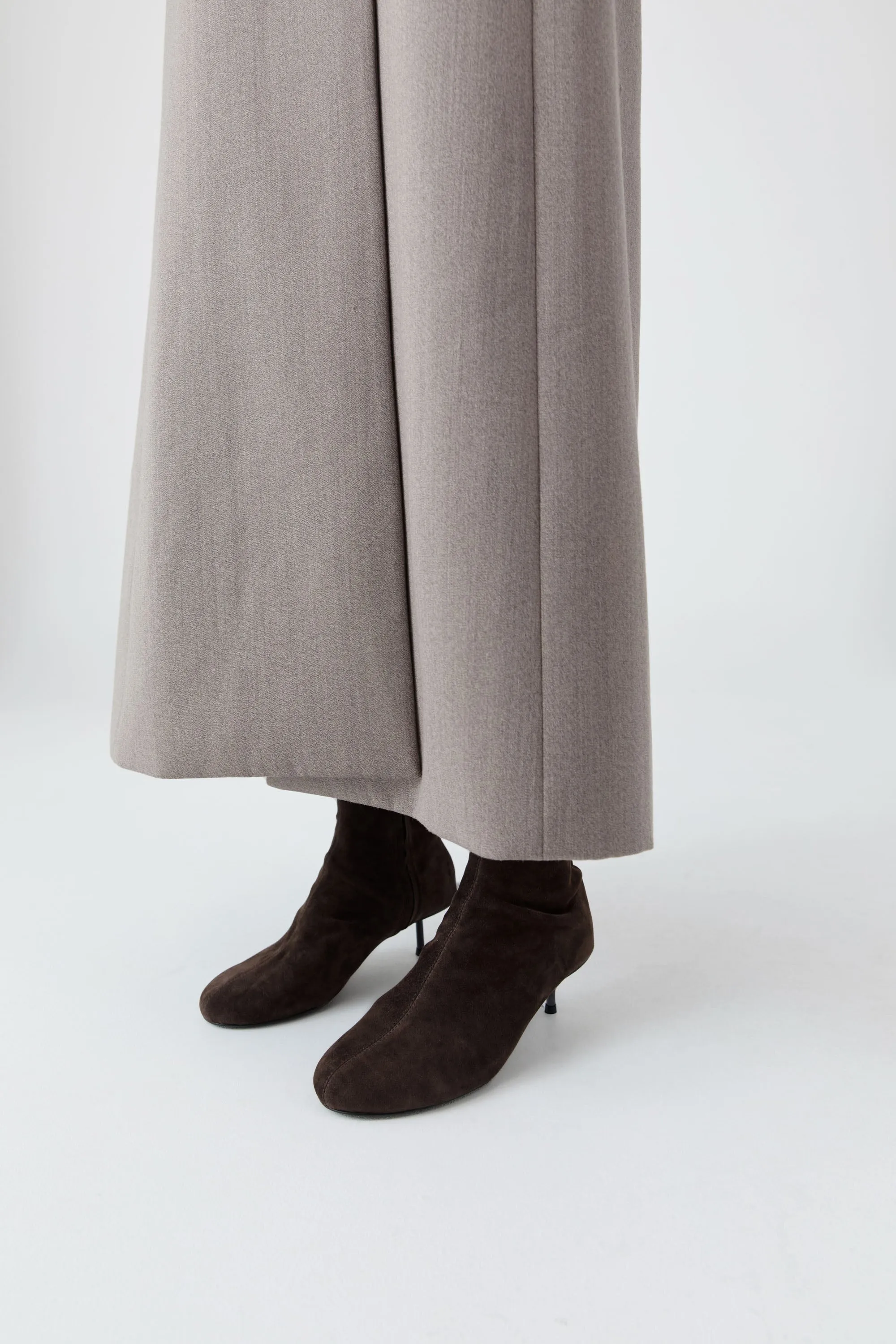 Suede Ballet Boot - Coffee sold by St. Agni product image thumbnail 2