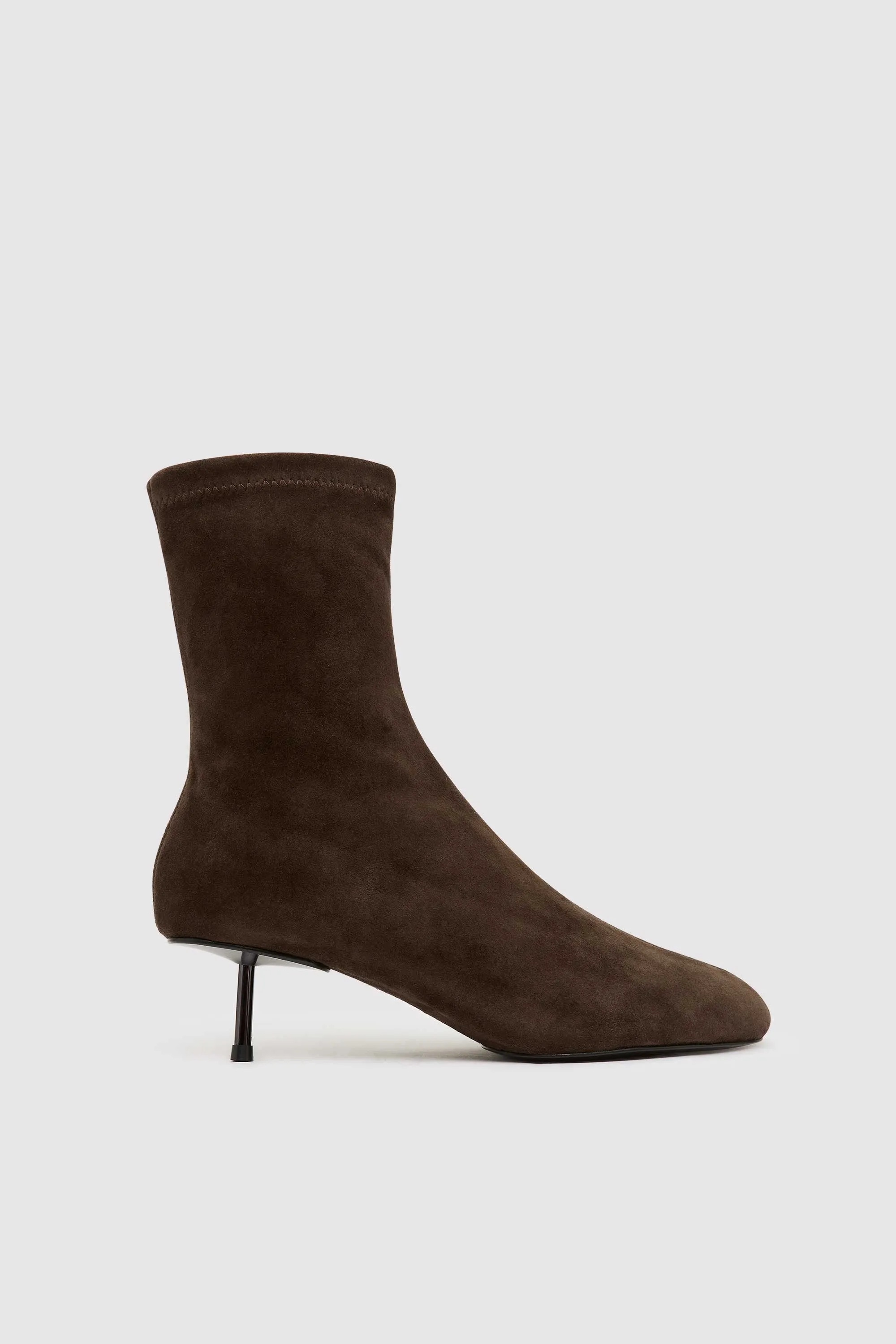 Suede Ballet Boot - Coffee sold by St. Agni
