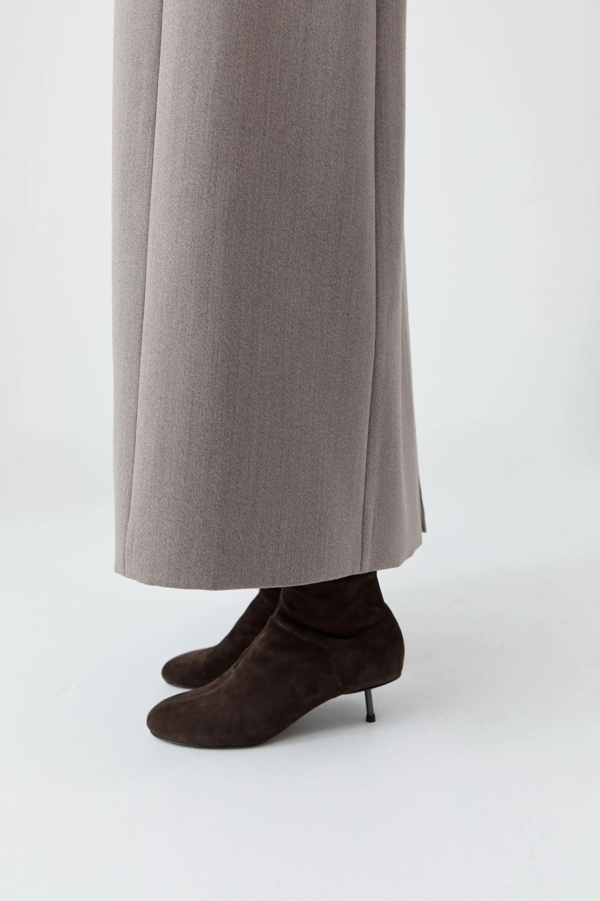 Suede Ballet Boot - Coffee sold by St. Agni product image thumbnail 4