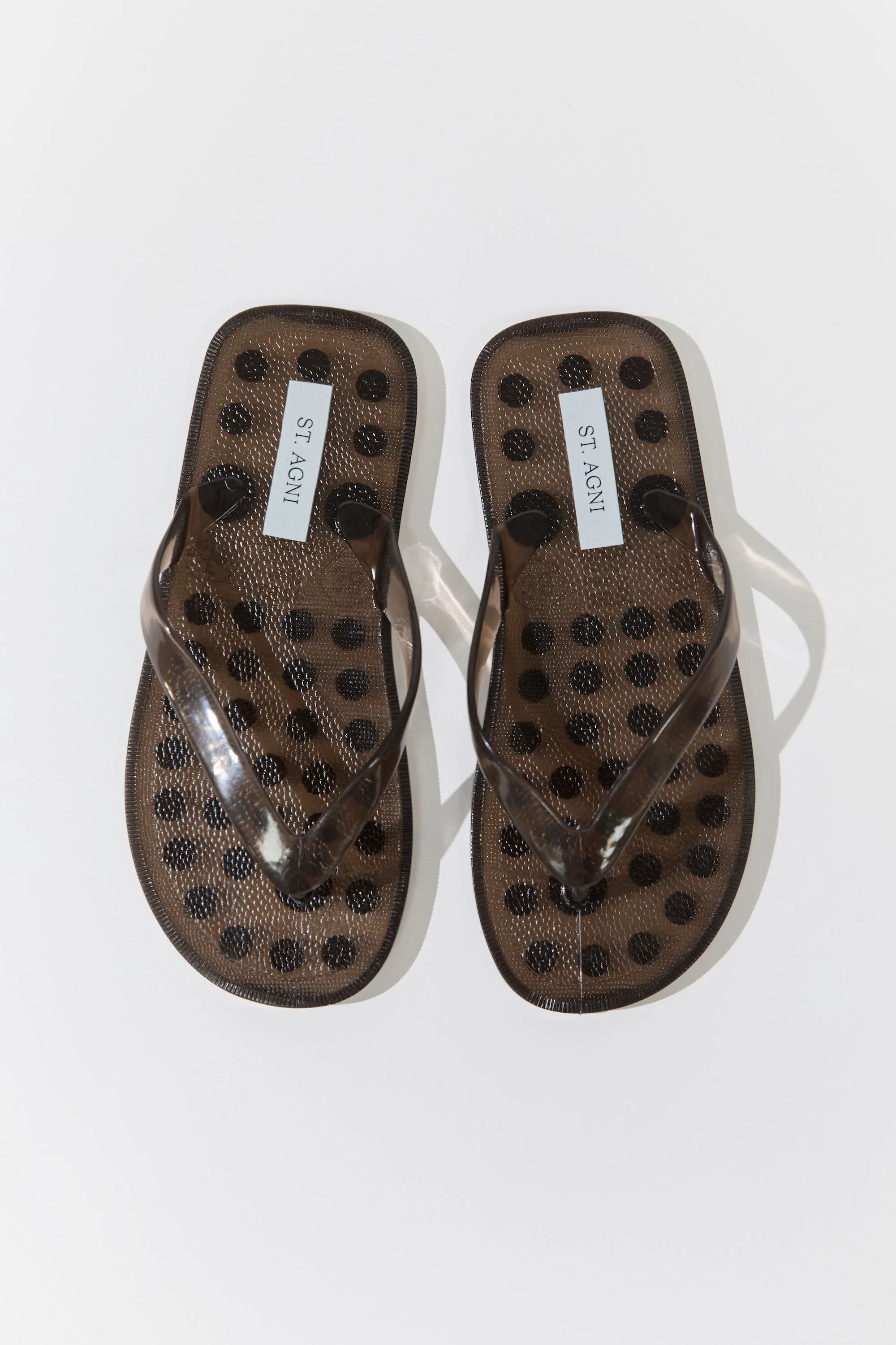 Jelly Flip Flop - Smoke sold by St. Agni product image thumbnail 2