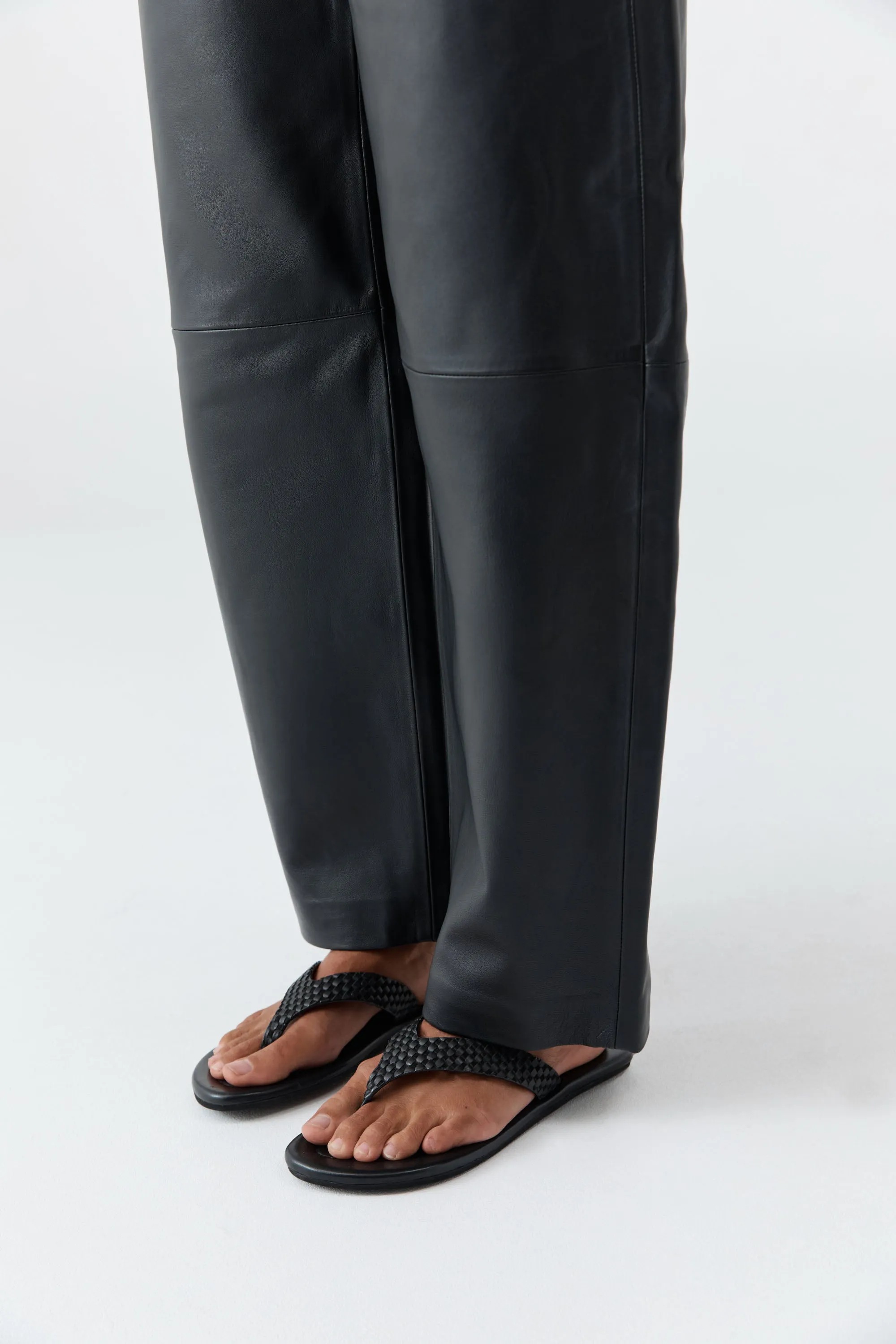 Lattice Weave Thong - Black sold by St. Agni product image thumbnail 3