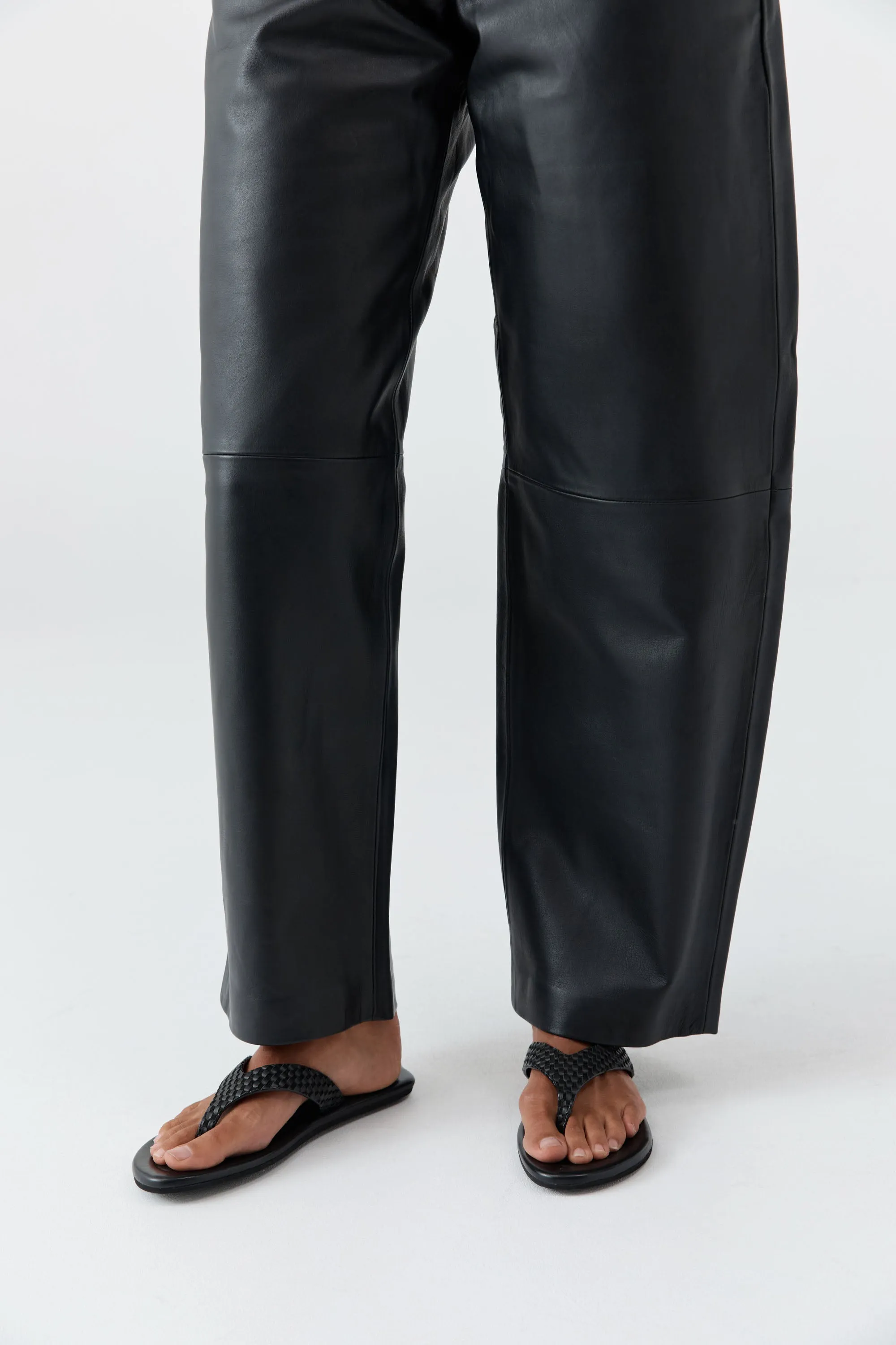 Lattice Weave Thong - Black sold by St. Agni product image thumbnail 2