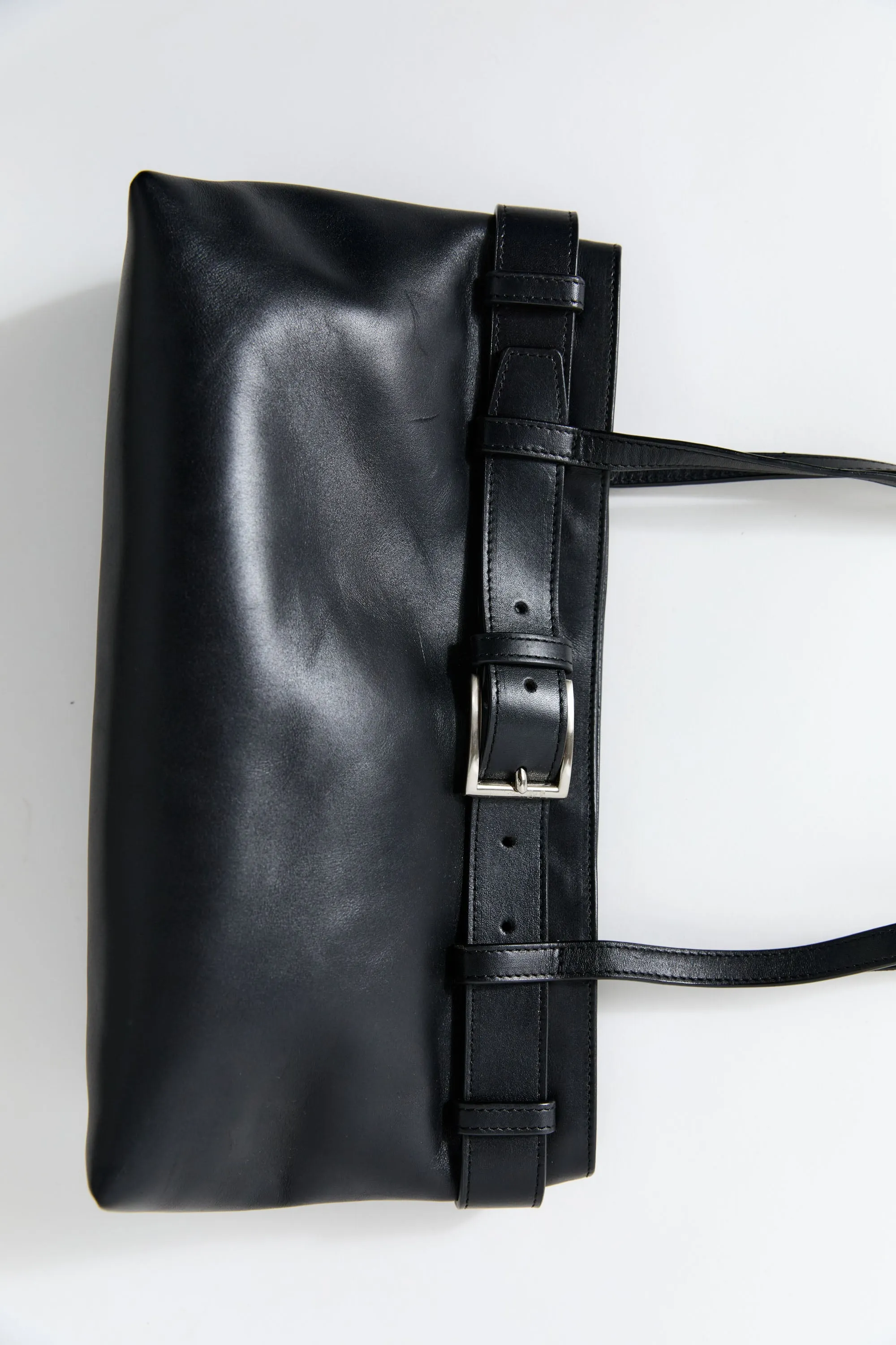 PRE-ORDER: Belt Detail Baguette - Black sold by St. Agni product image thumbnail 4