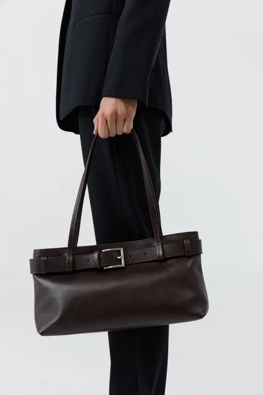 PRE-ORDER: Belt Detail Baguette - Coffee sold by St. Agni