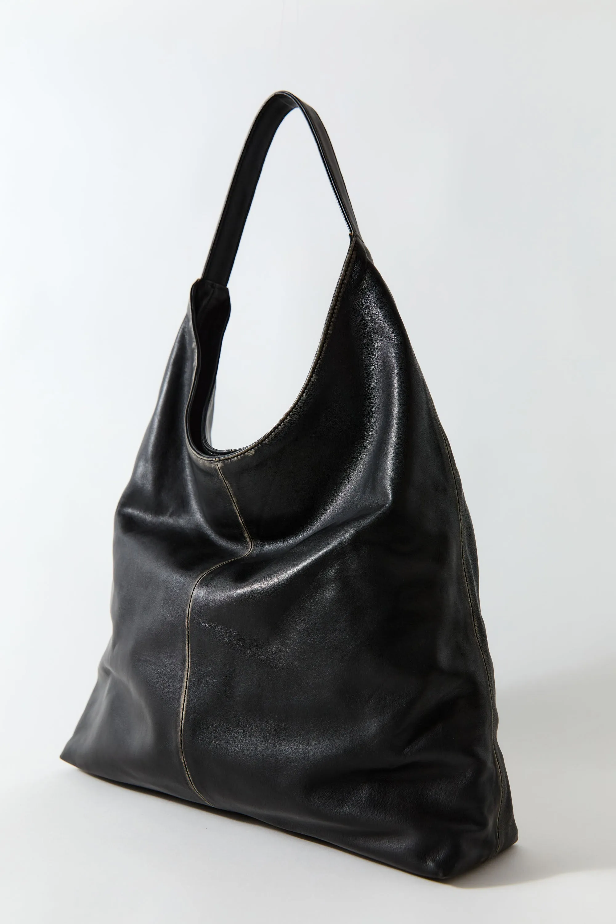 Brushed Large Tote - Black sold by St. Agni product image thumbnail 4