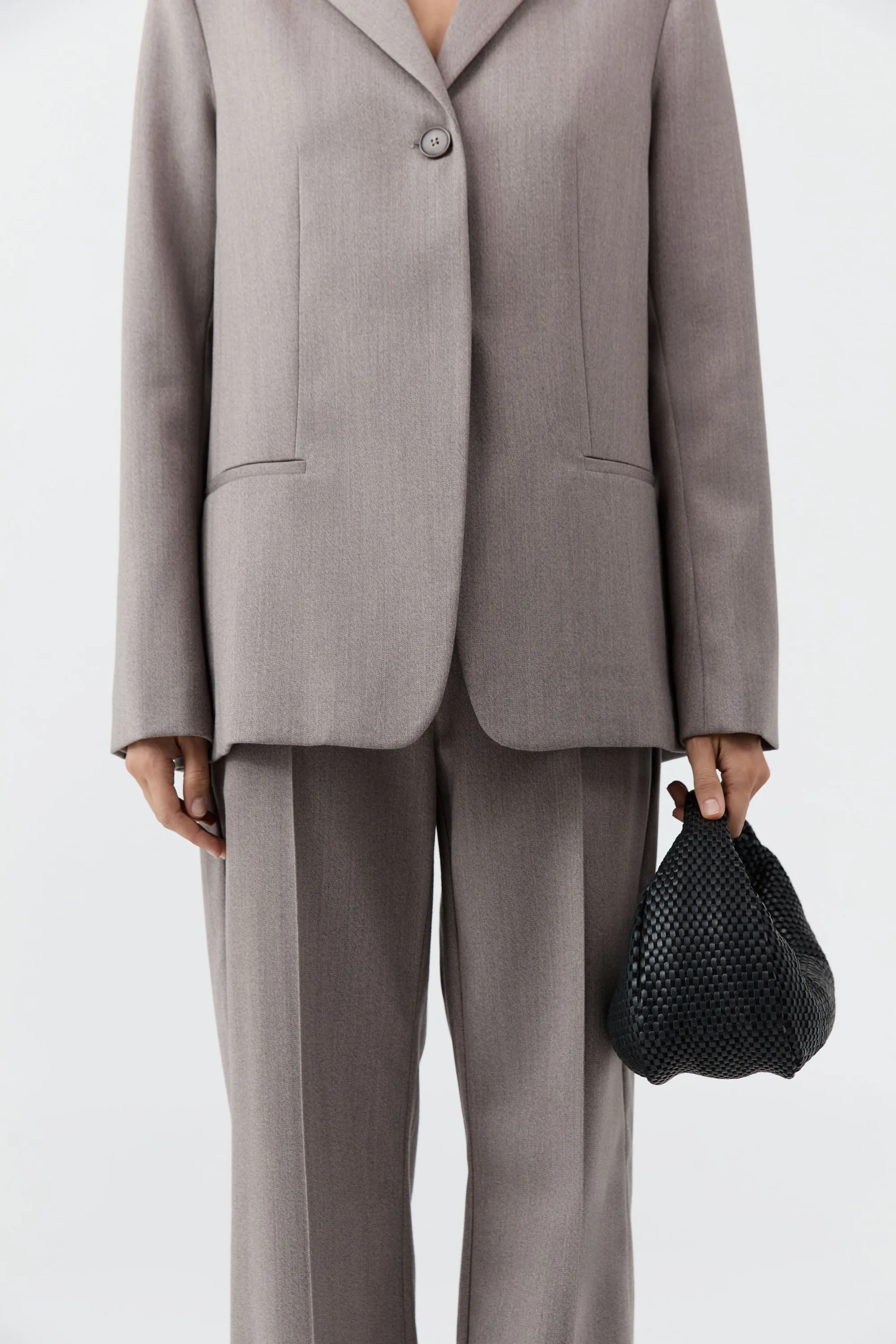 Lattice Weave Bon Bon Bag - Black sold by St. Agni product image thumbnail 2