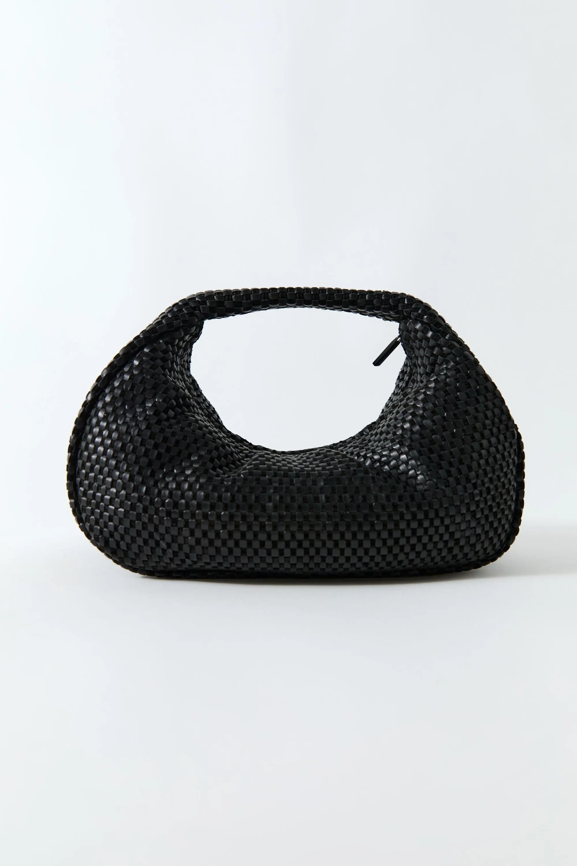 Lattice Weave Bon Bon Bag - Black sold by St. Agni product image thumbnail 3