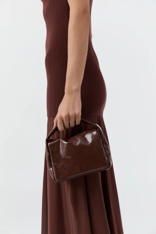 Petit Soft Satchel - Patent Liqueur sold by St. Agni