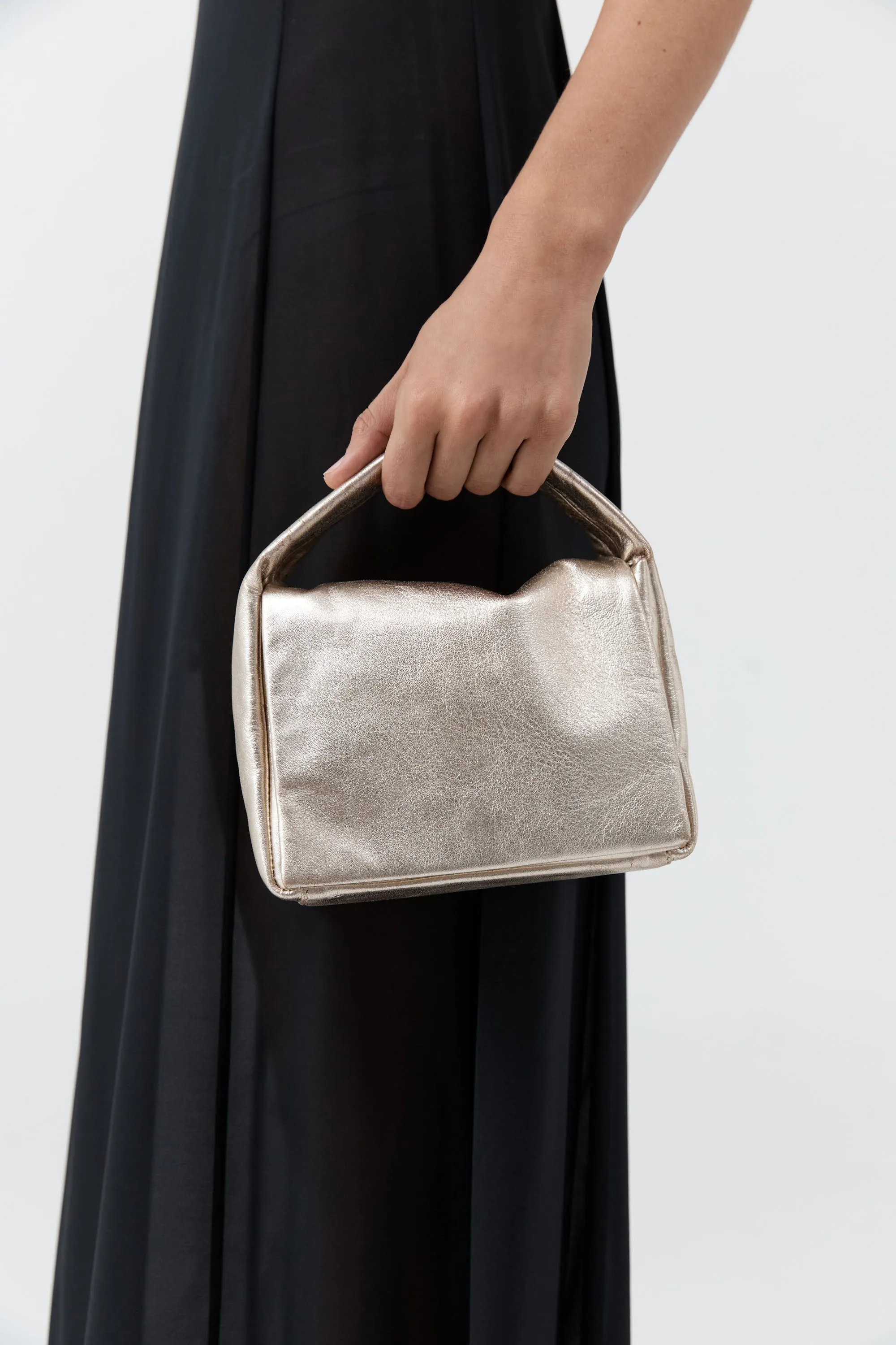 Petit Soft Satchel - Soft Gold sold by St. Agni product image thumbnail 5