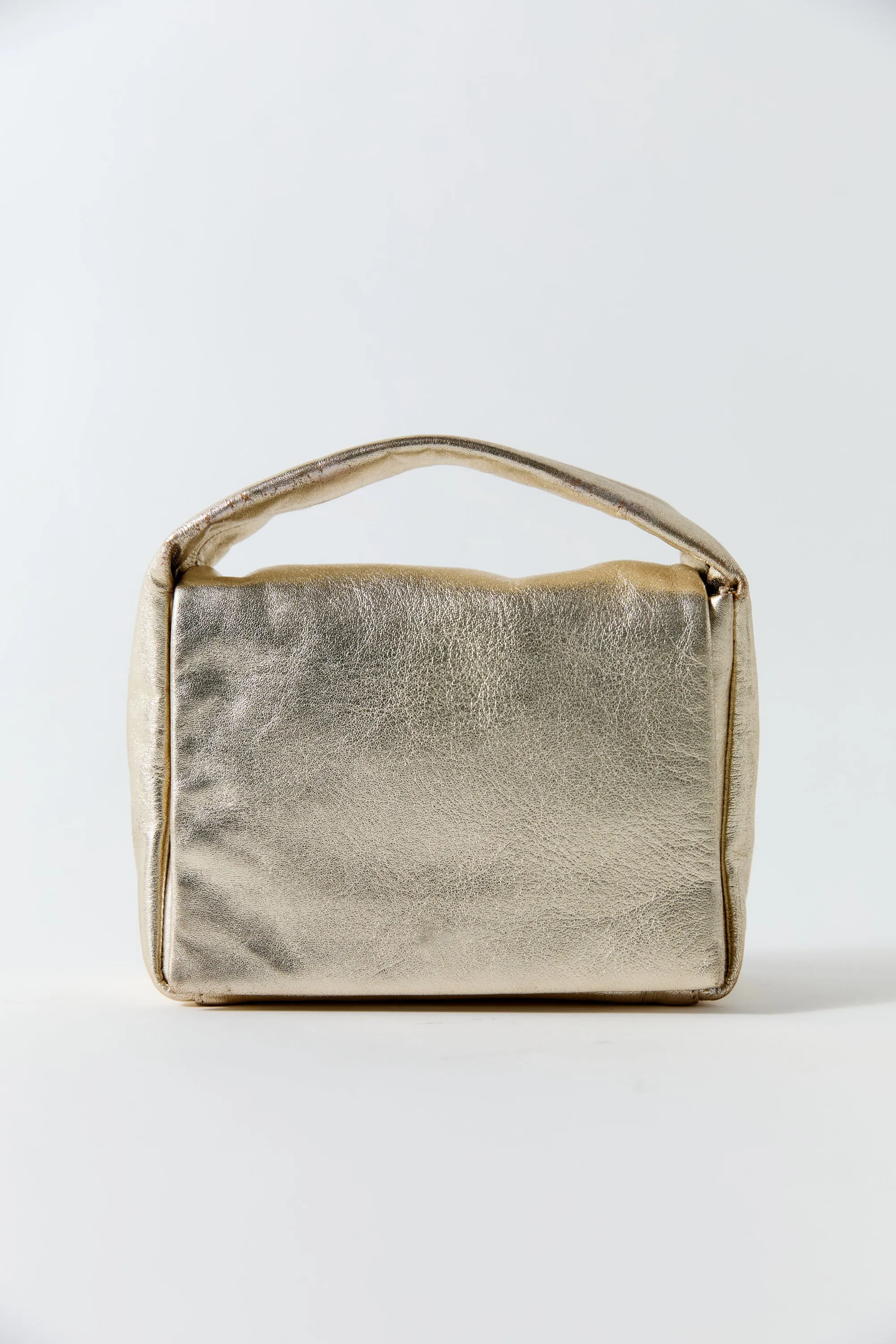Petit Soft Satchel - Soft Gold sold by St. Agni product image thumbnail 4