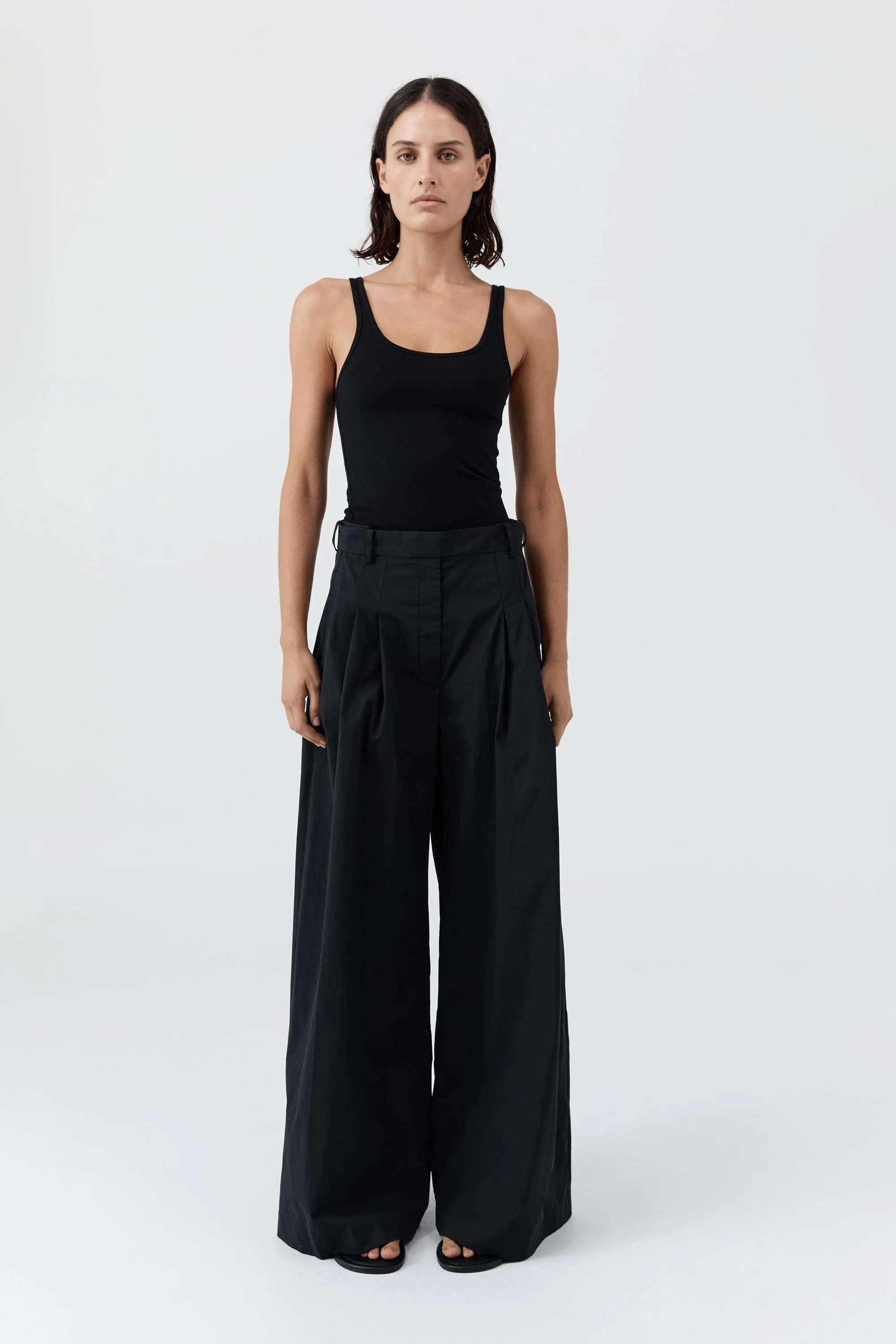 Adjustable Palazzo Pants - Black sold by St. Agni