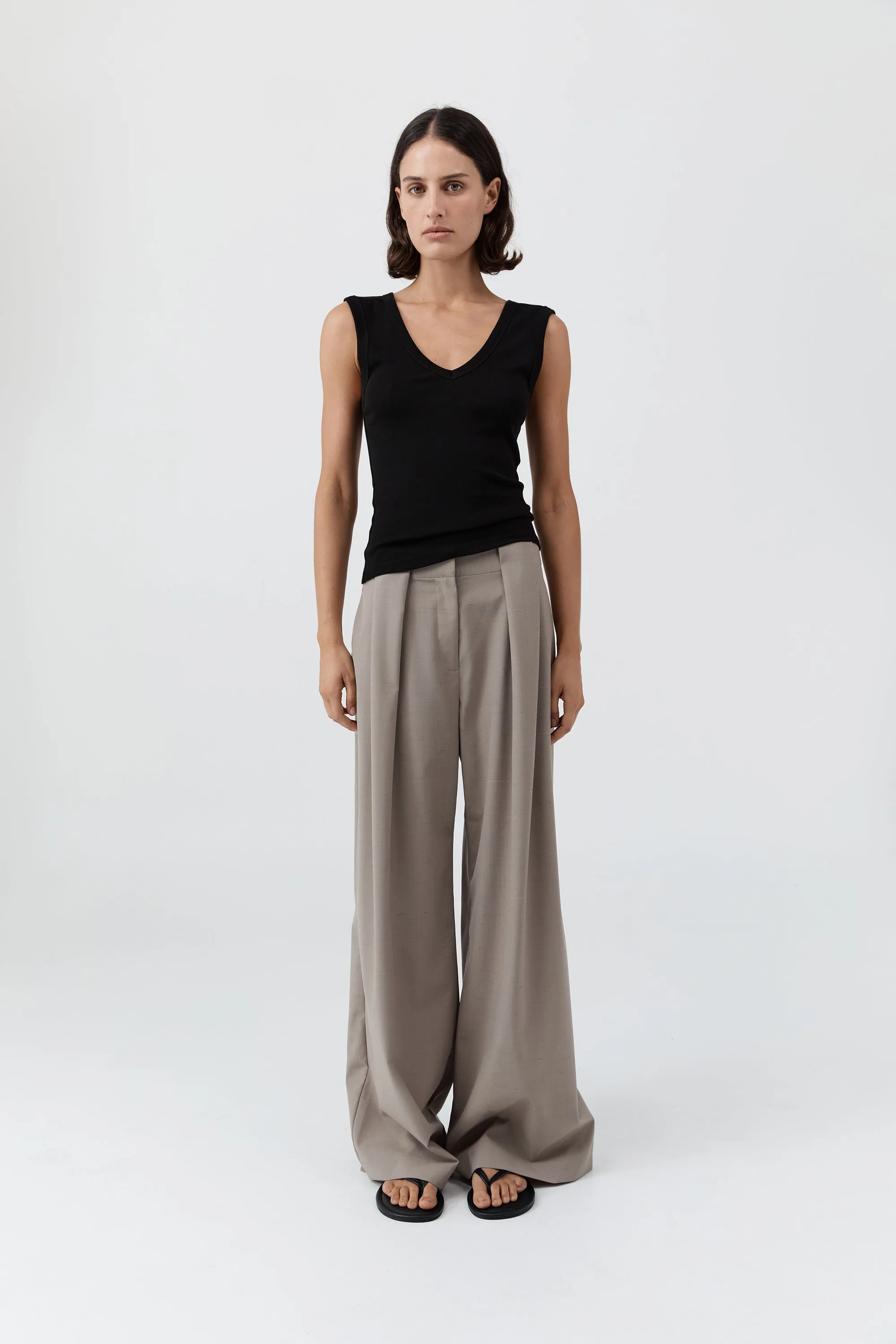 Organic Cotton 90s Top - Jet Black sold by St. Agni product image thumbnail 2