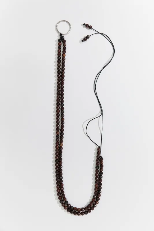 PRE-ORDER: St. Agni x Vermeer Edna Belt - Dark Brown made by St. Agni