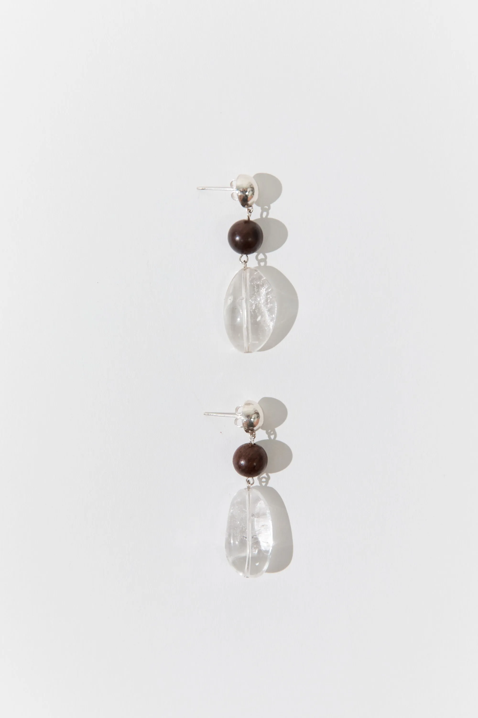 St. Agni x Vermeer Remington Earrings - Quartz sold by St. Agni
