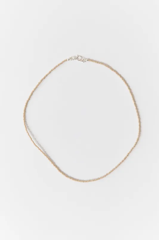 St. Agni x Vermeer Leighton Necklace - Beige made by St. Agni