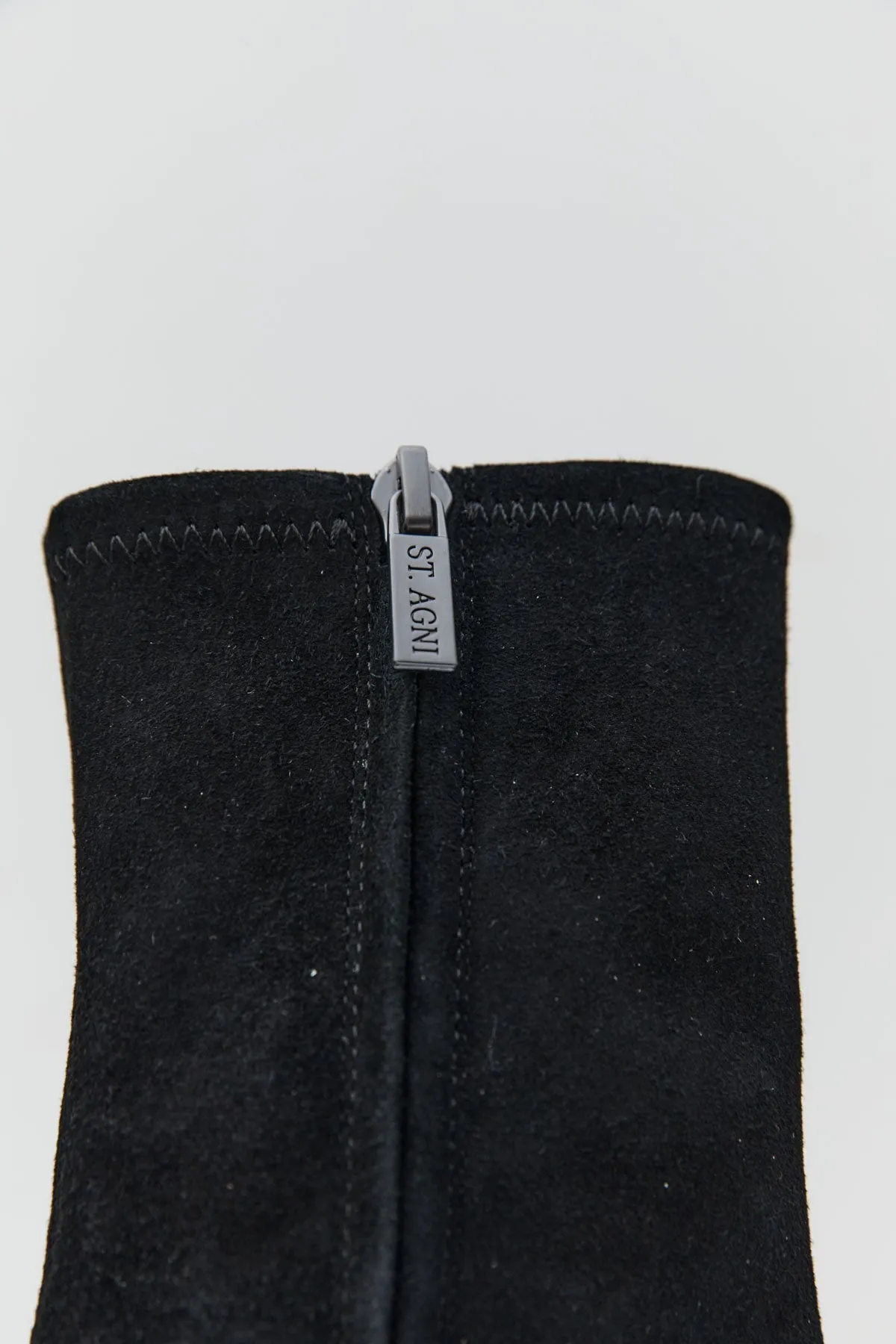 Suede Ankle Boot - Black sold by St. Agni product image thumbnail 4