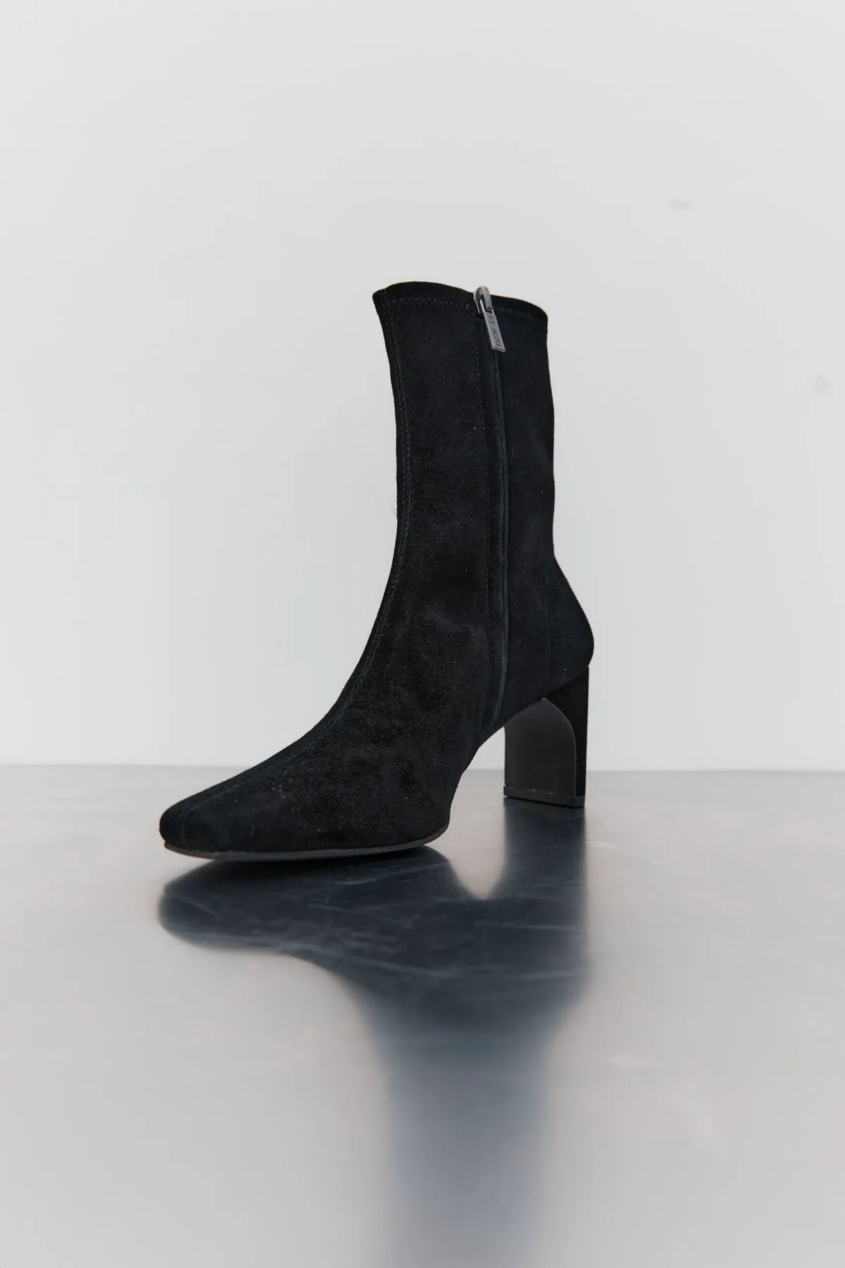 Suede Ankle Boot - Black sold by St. Agni product image thumbnail 2