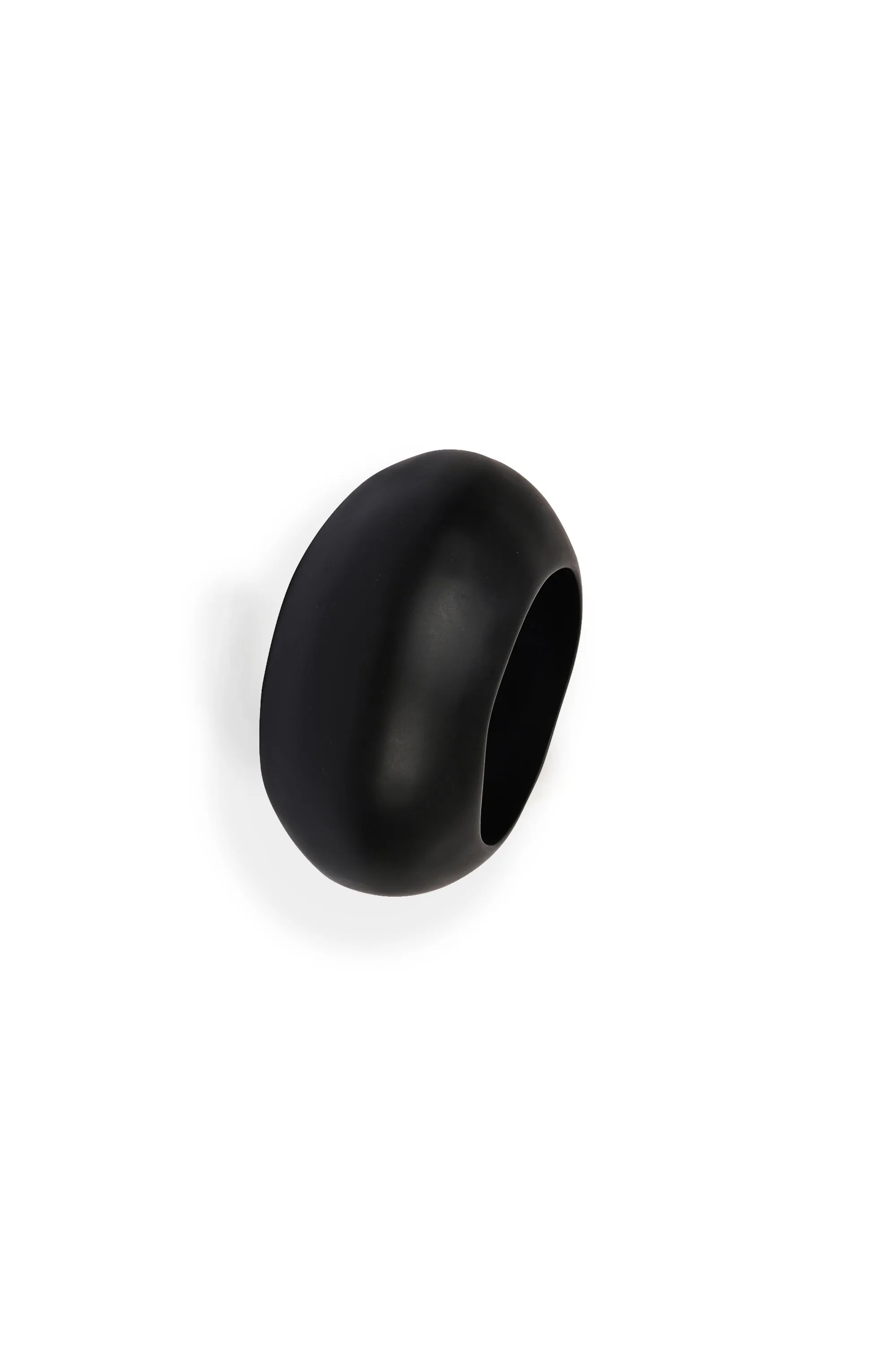 Boulder Bangle by Dinosaur Designs - Black sold by St. Agni product image thumbnail 2
