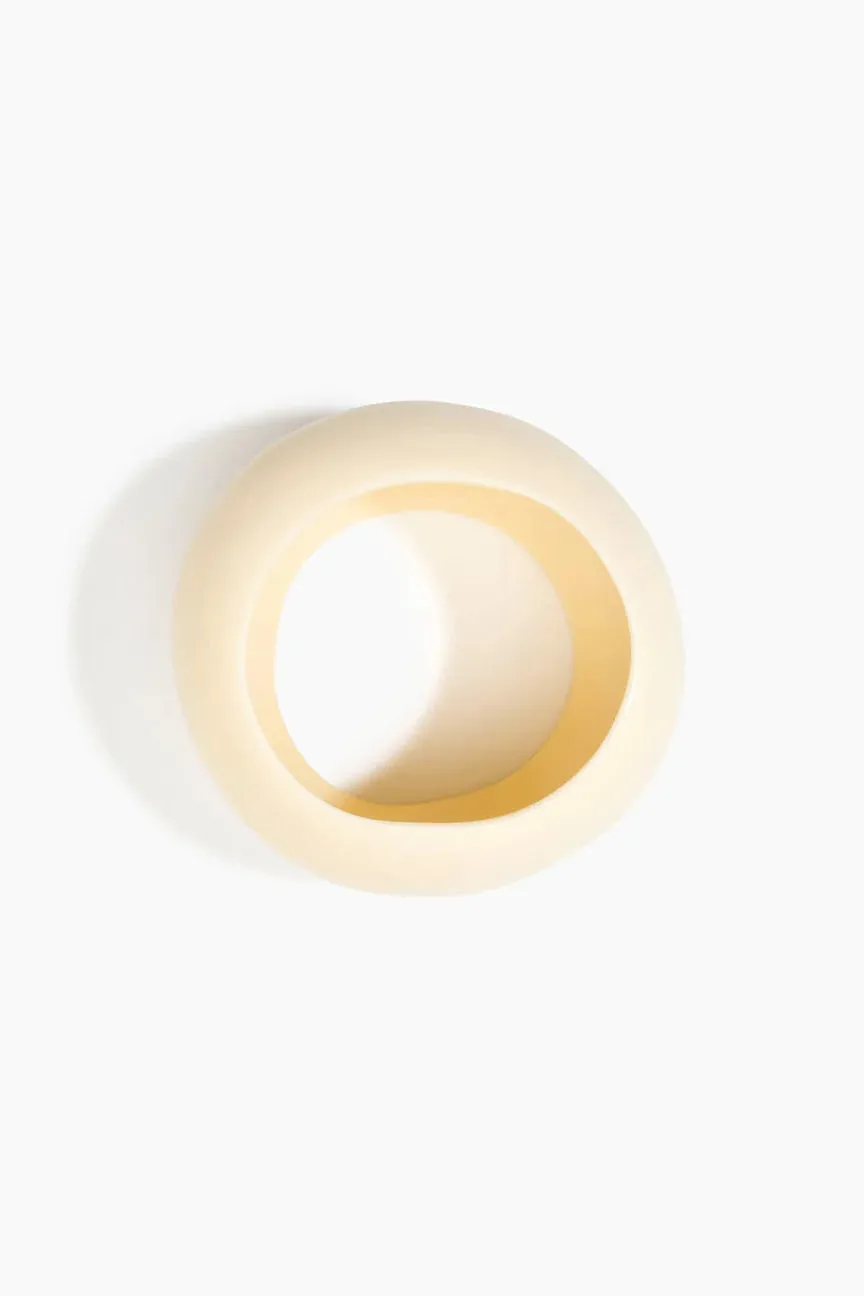 Boulder Bangle by Dinosaur Designs - Cream sold by St. Agni product image thumbnail 2