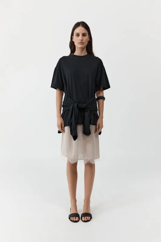 Fine Lace Skirt - Stone sold by St. Agni