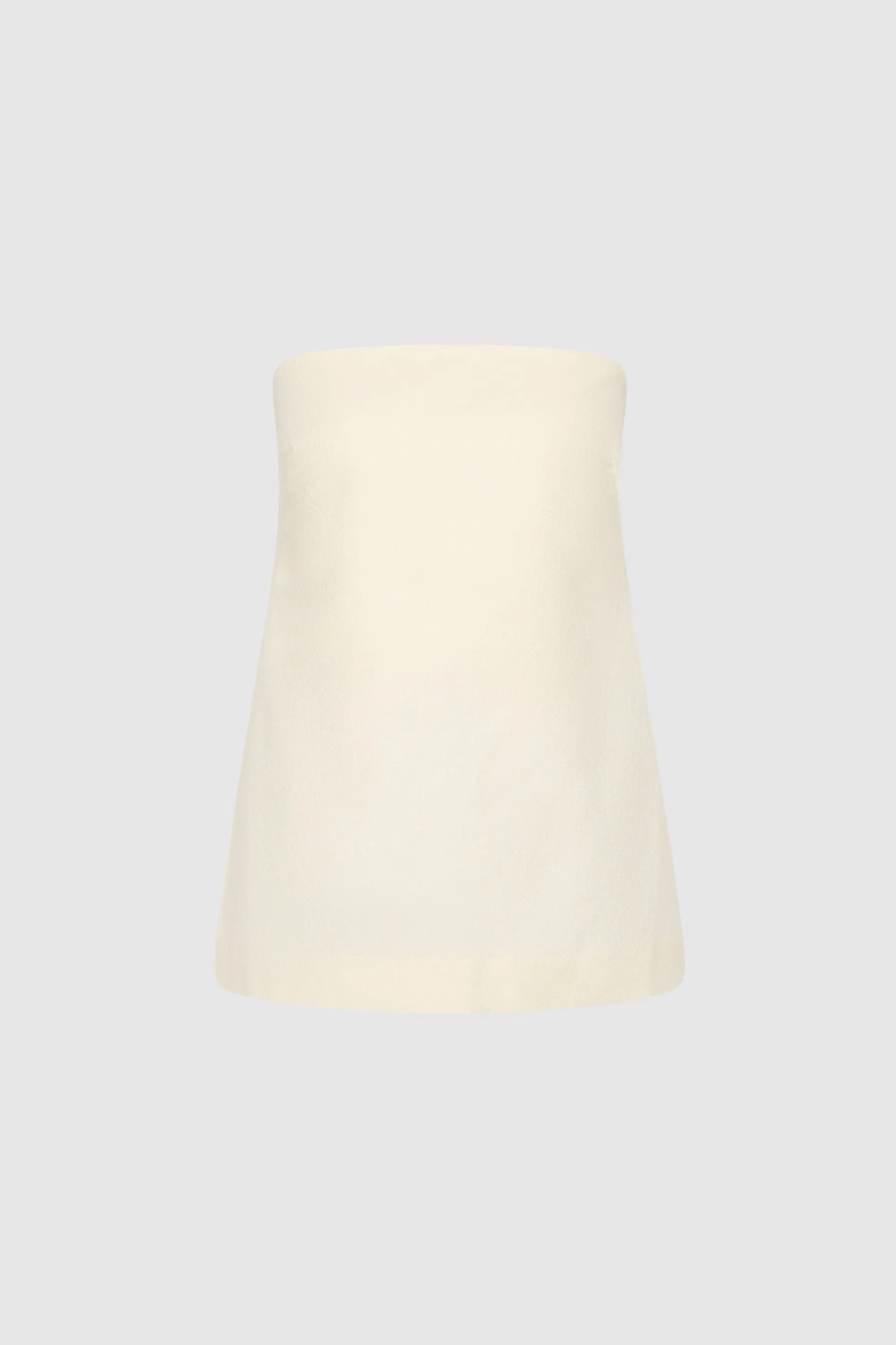 Strapless Rouleau Tie Top - Ivory sold by St. Agni product image thumbnail 5