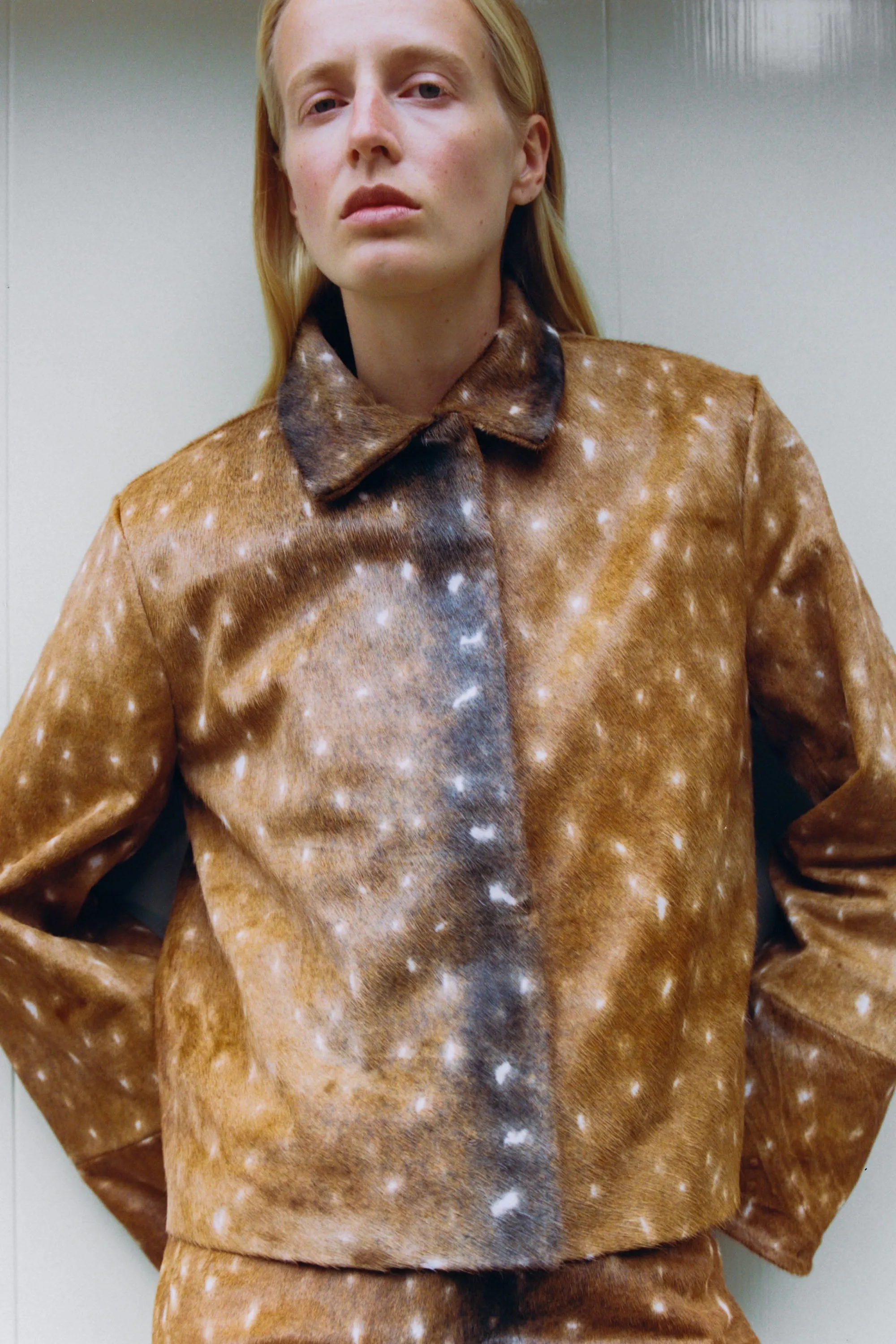 Fawn Minimal Jacket - Almond sold by St. Agni product image thumbnail 4