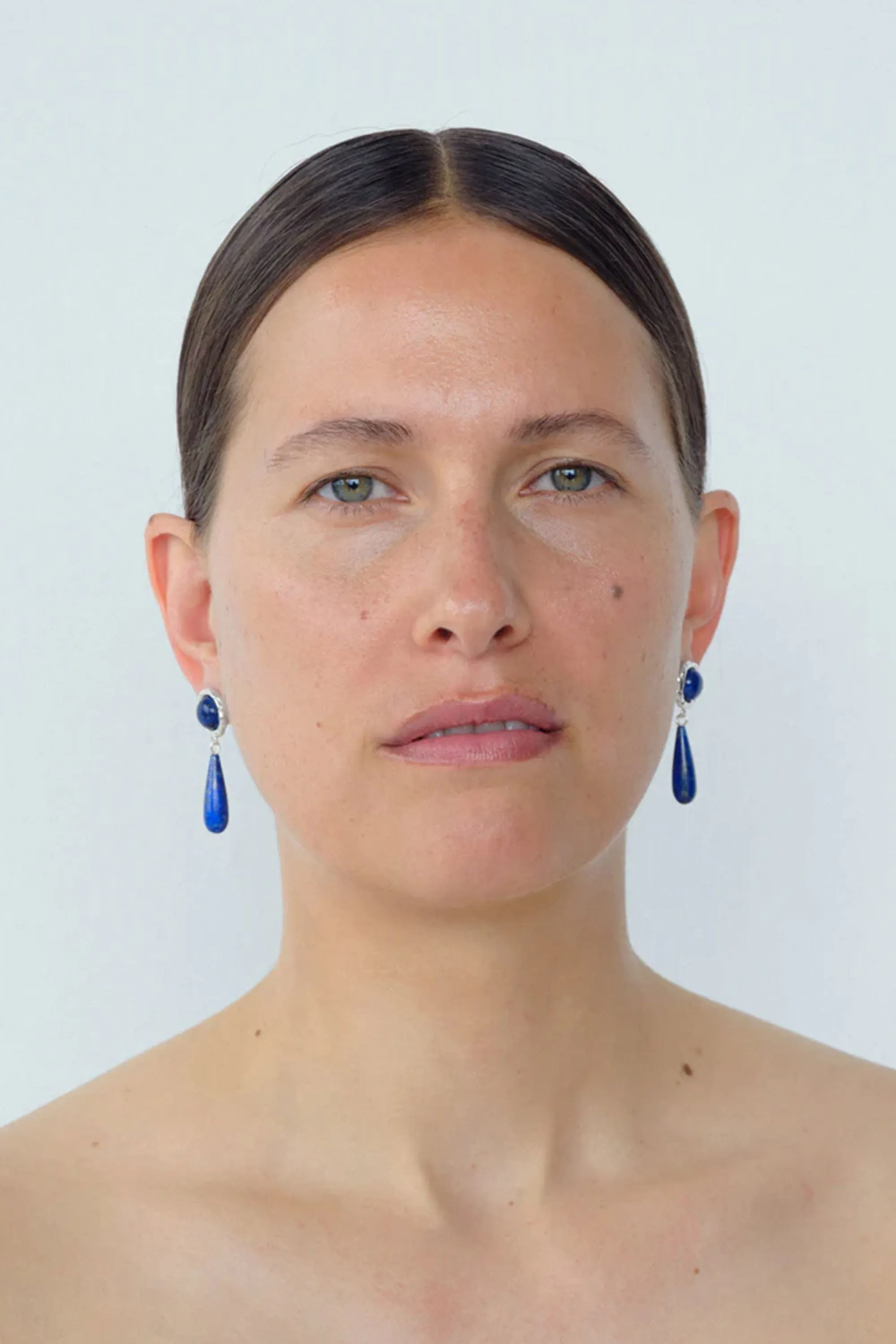 Emma Earrings by Corali - Lapis sold by St. Agni product image thumbnail 3