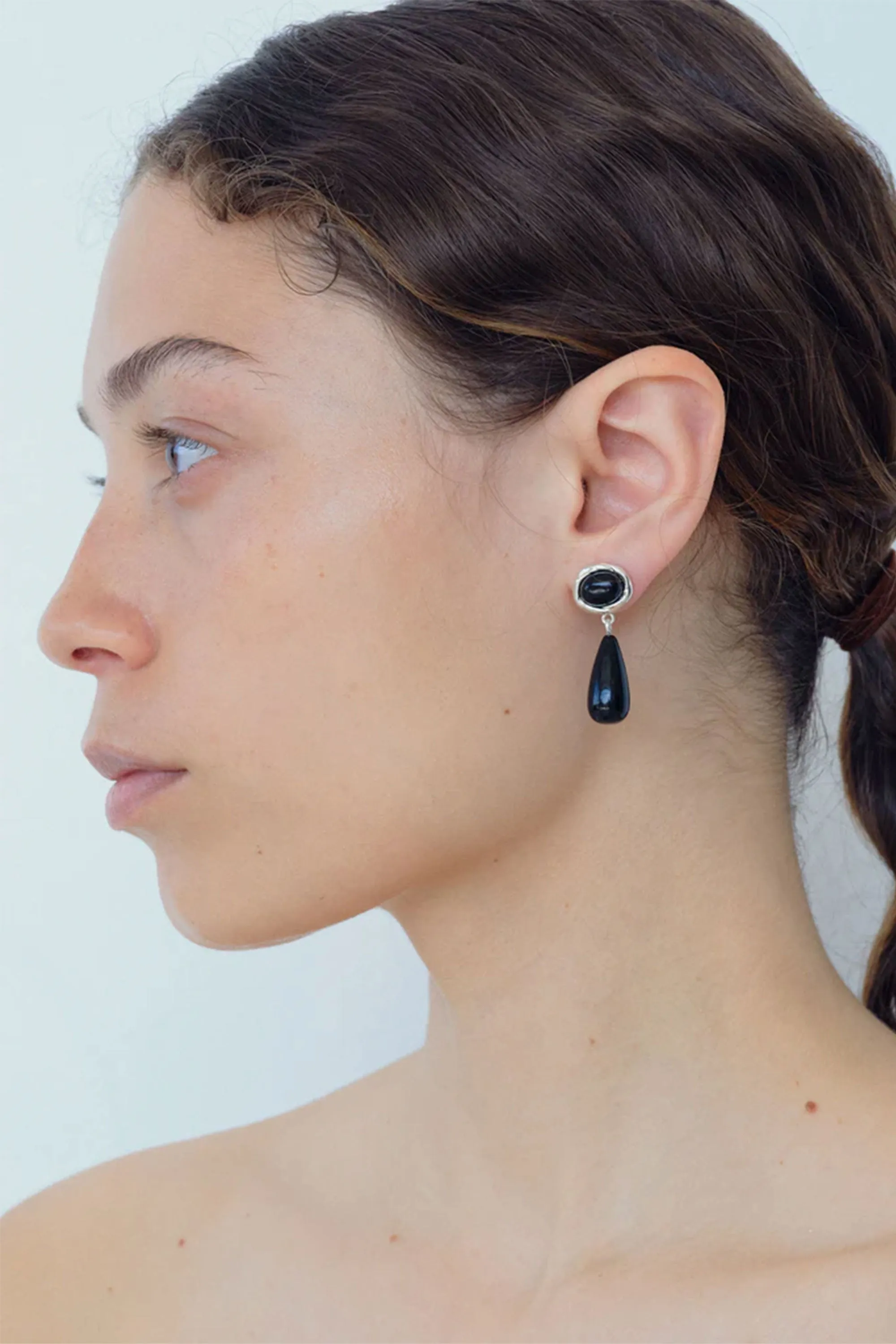 Kamma Earrings by Corali - Onyx sold by St. Agni product image thumbnail 2