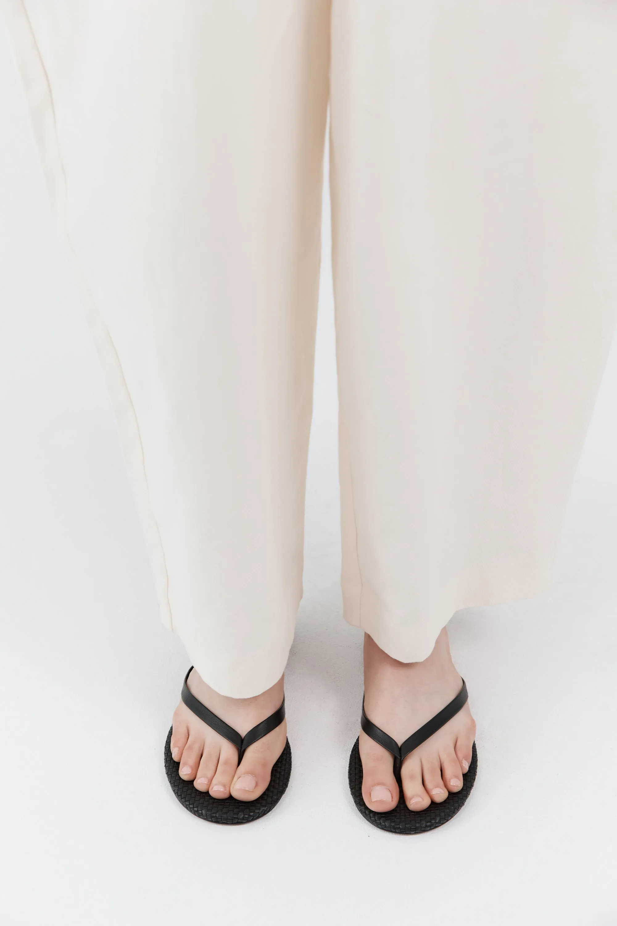 Woven Flip Flop - Black sold by St. Agni product image thumbnail 5