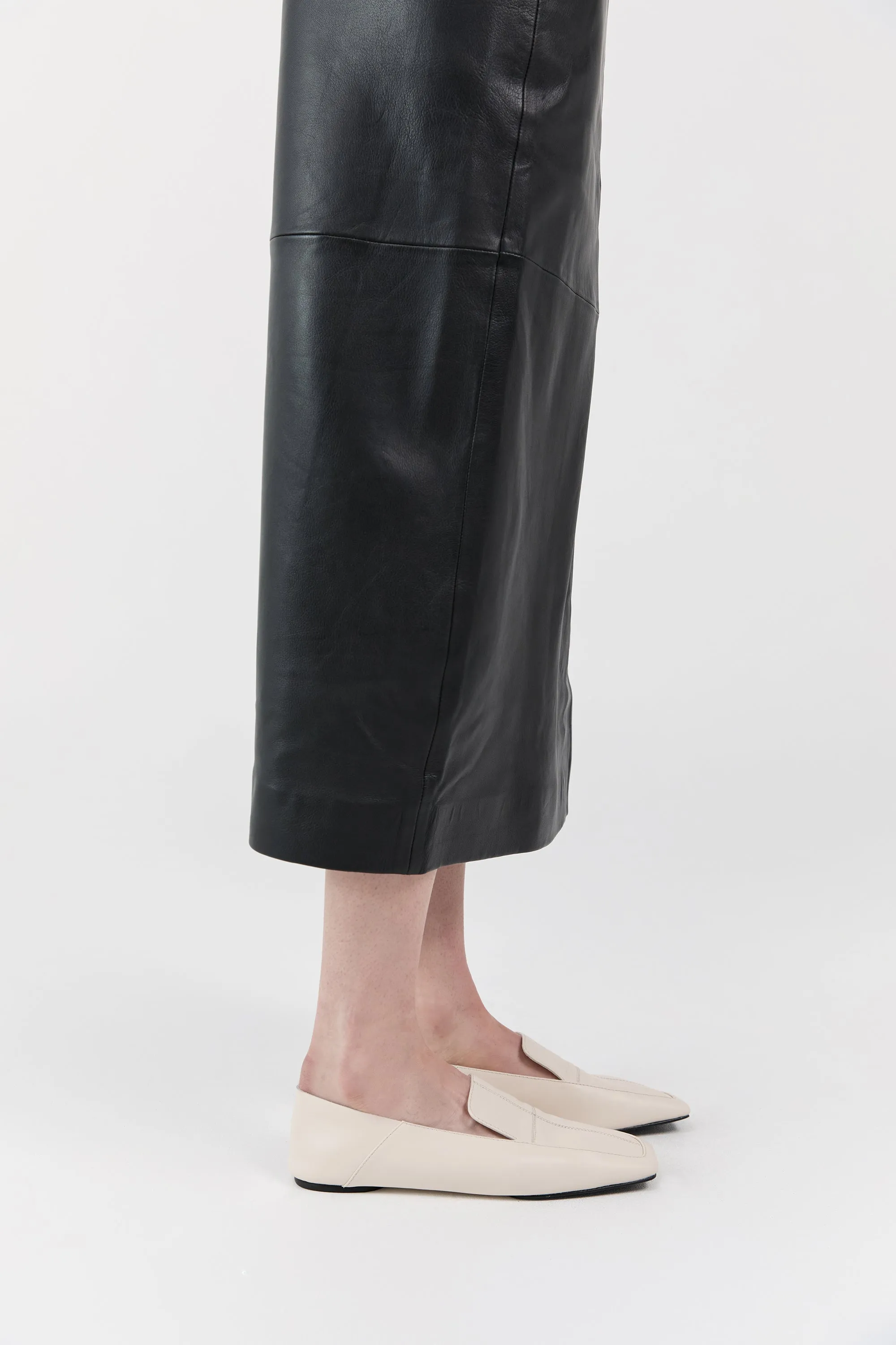 Minimal Flat Loafer - Ecru sold by St. Agni product image thumbnail 3