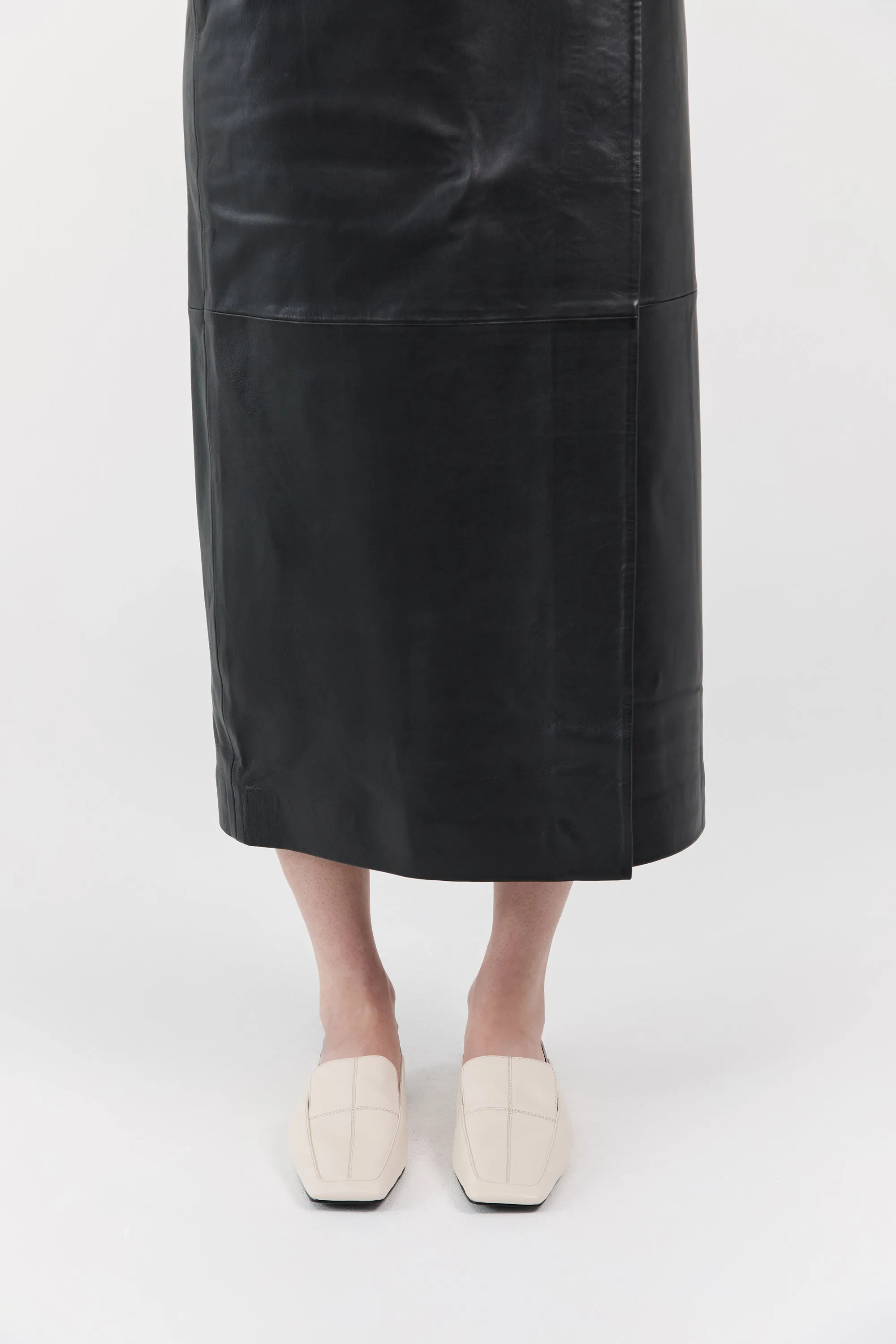 Minimal Flat Loafer - Ecru sold by St. Agni product image thumbnail 5