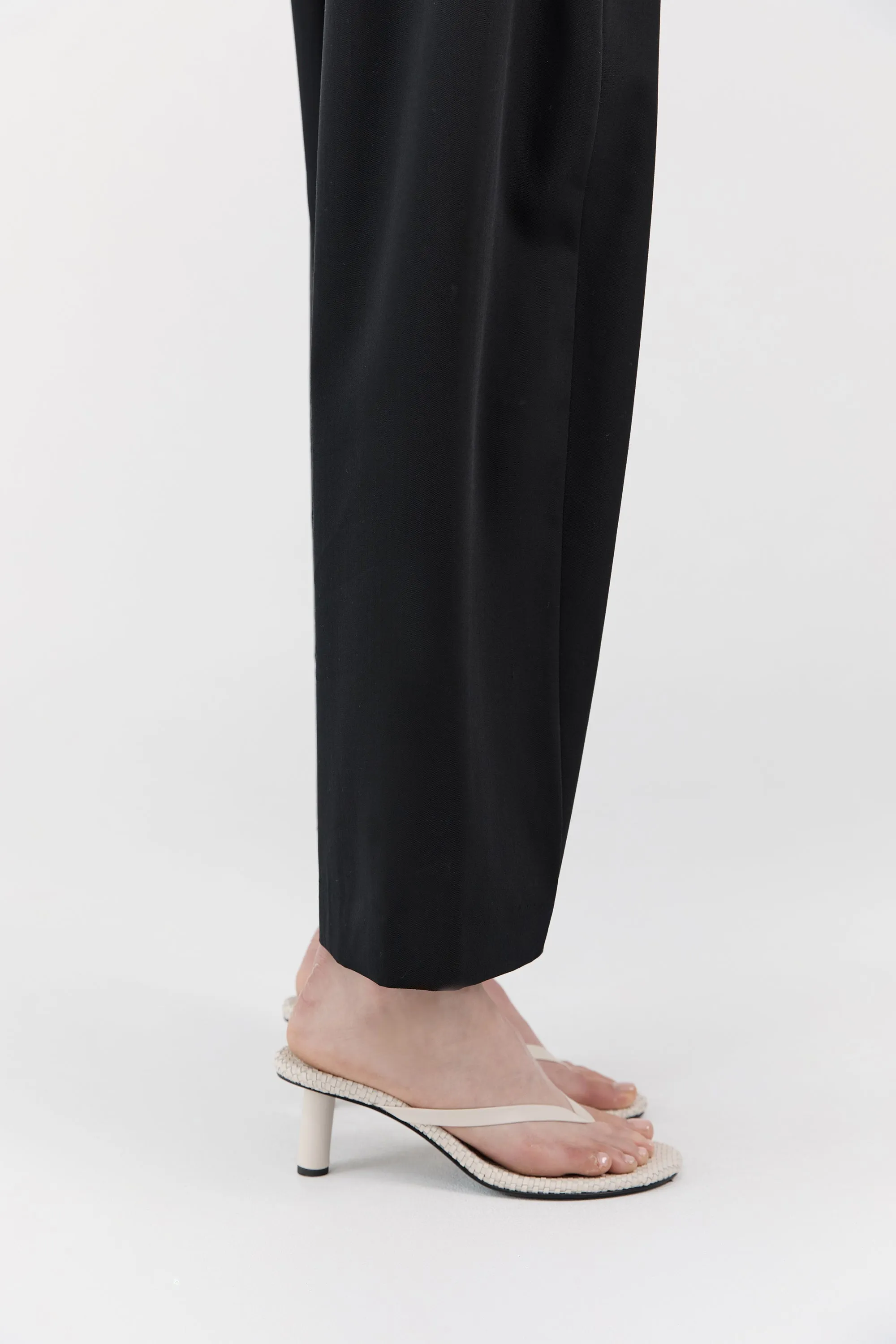 Woven Thong Heel - Ecru sold by St. Agni product image thumbnail 3