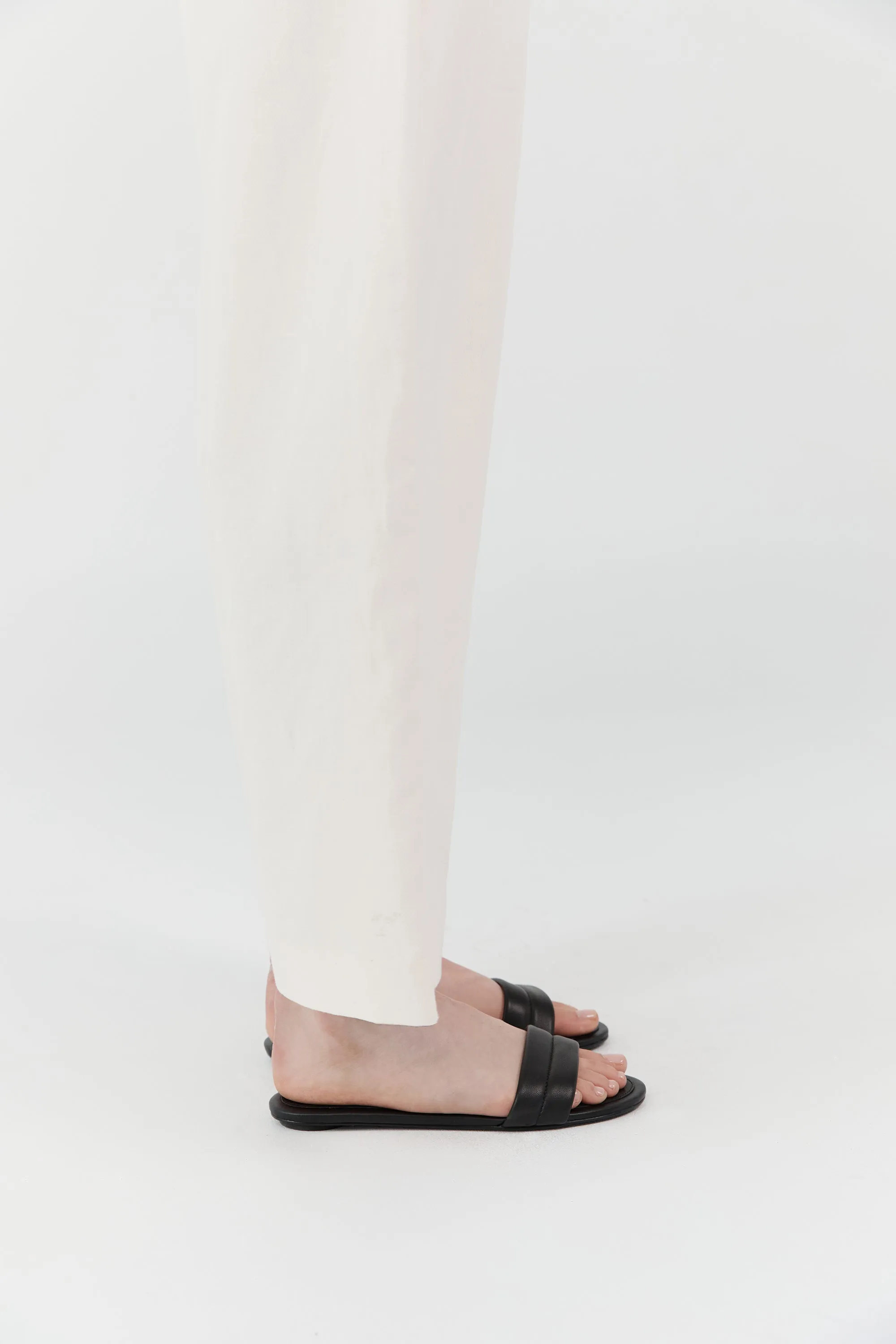 Stitch Detail Slide - Black sold by St. Agni product image thumbnail 5