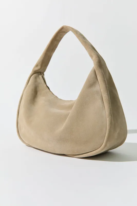 Suede Large Bon Bon Bag - Rock made by St. Agni