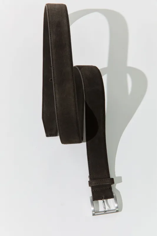 Suede Homme Belt - Coffee sold by St. Agni