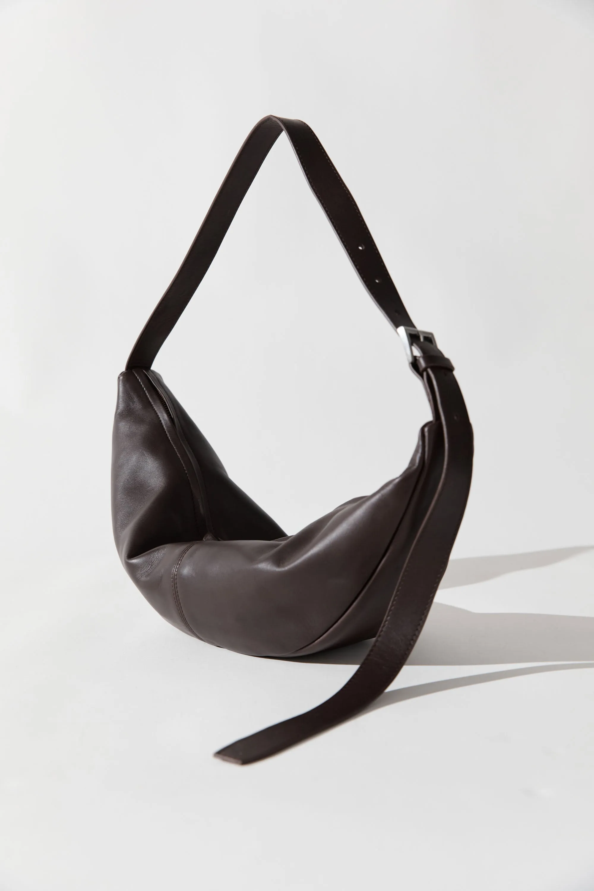 Adjustable Slim Crescent Bag - Coffee sold by St. Agni product image thumbnail 4