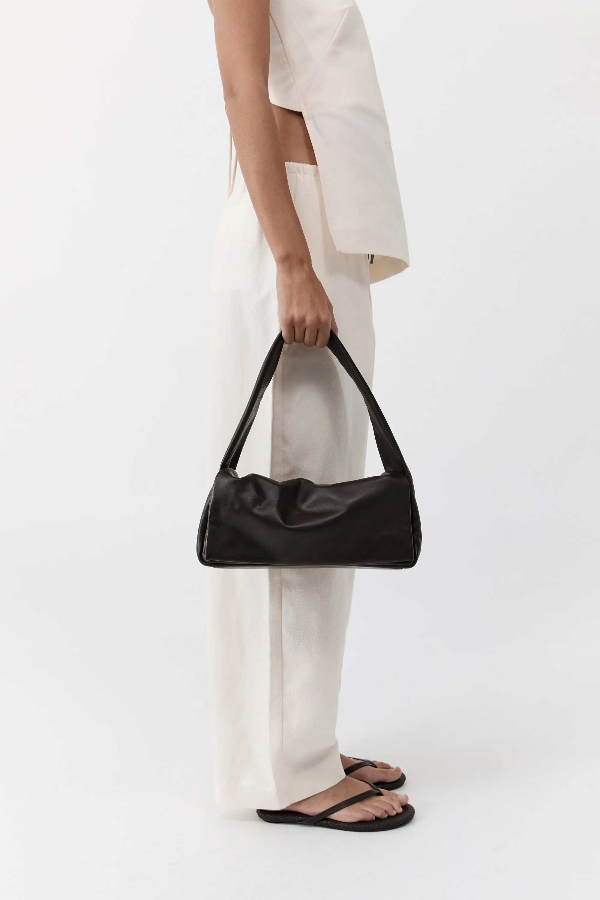 Soft Slim Satchel - Coffee sold by St. Agni product image thumbnail 2