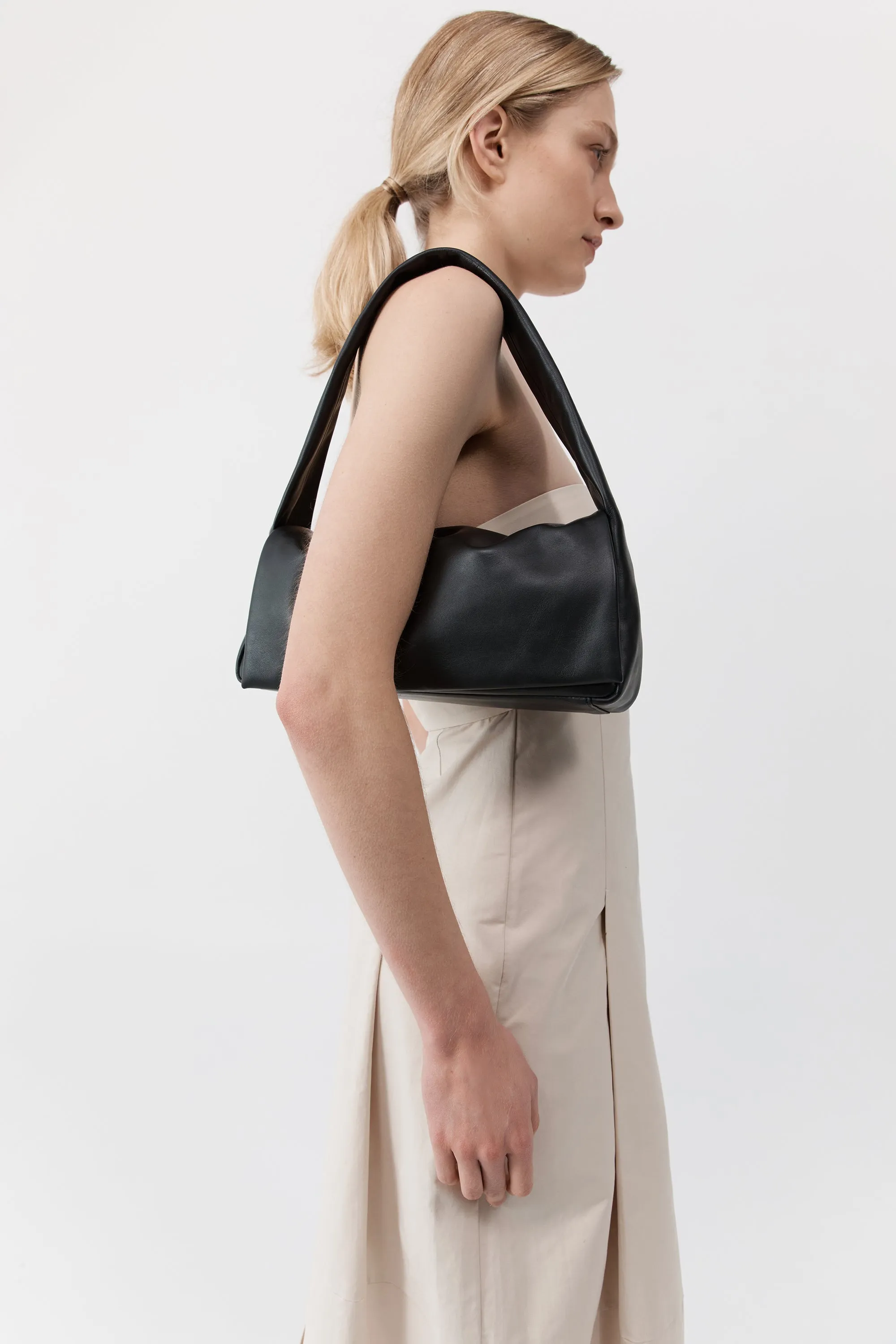 Soft Slim Satchel - Black sold by St. Agni product image thumbnail 3