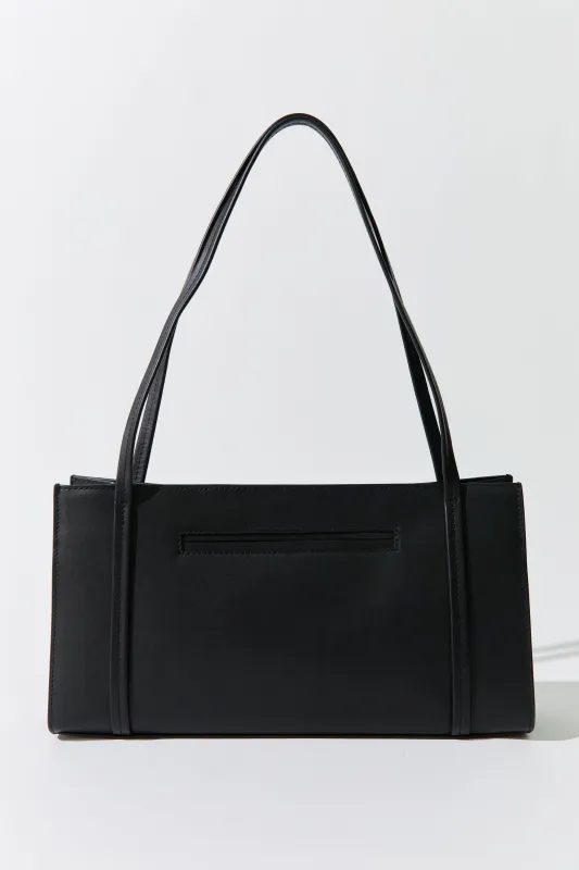 Minimal Pocket Bag - Black made by St. Agni