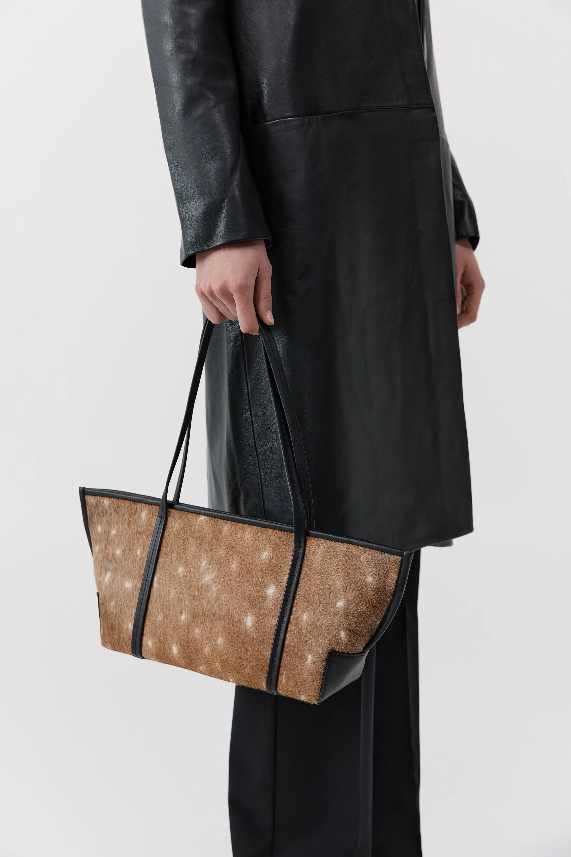 Fawn Slim Bateau Tote - Almond sold by St. Agni product image thumbnail 2