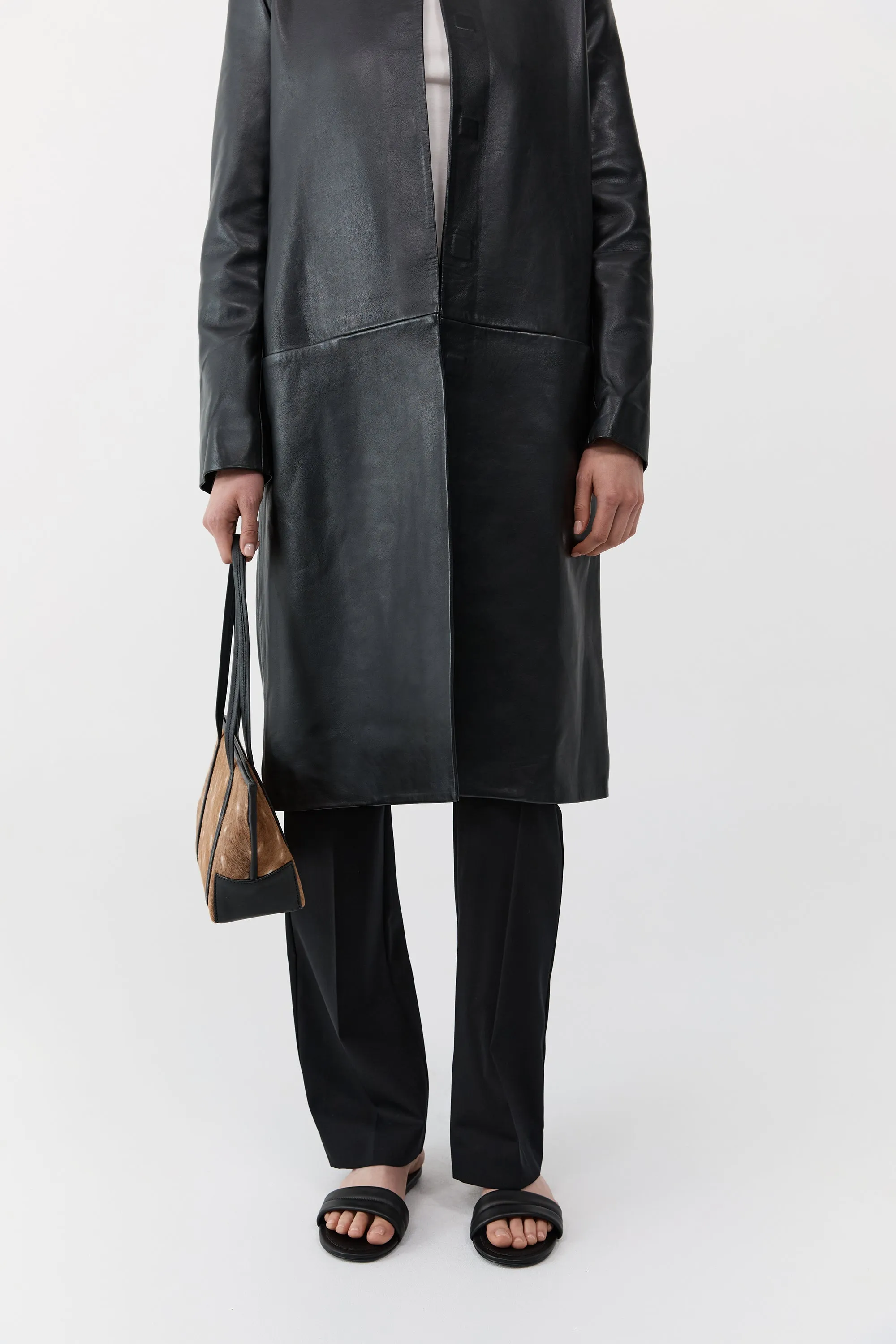 Fawn Slim Bateau Tote - Almond sold by St. Agni product image thumbnail 3